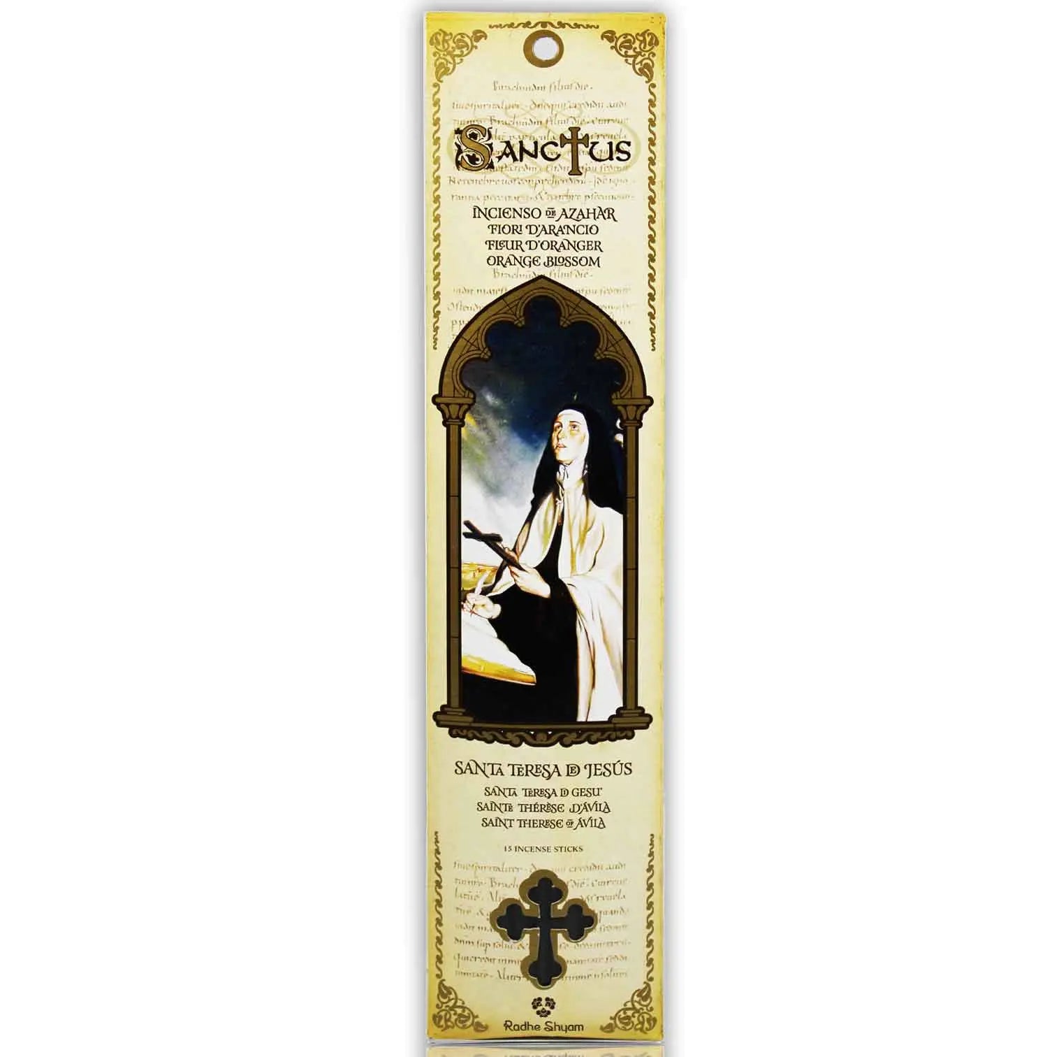 Incienso Sanctus Stick Flor De Azahar - Santa Teresa De Jesus Sanctus