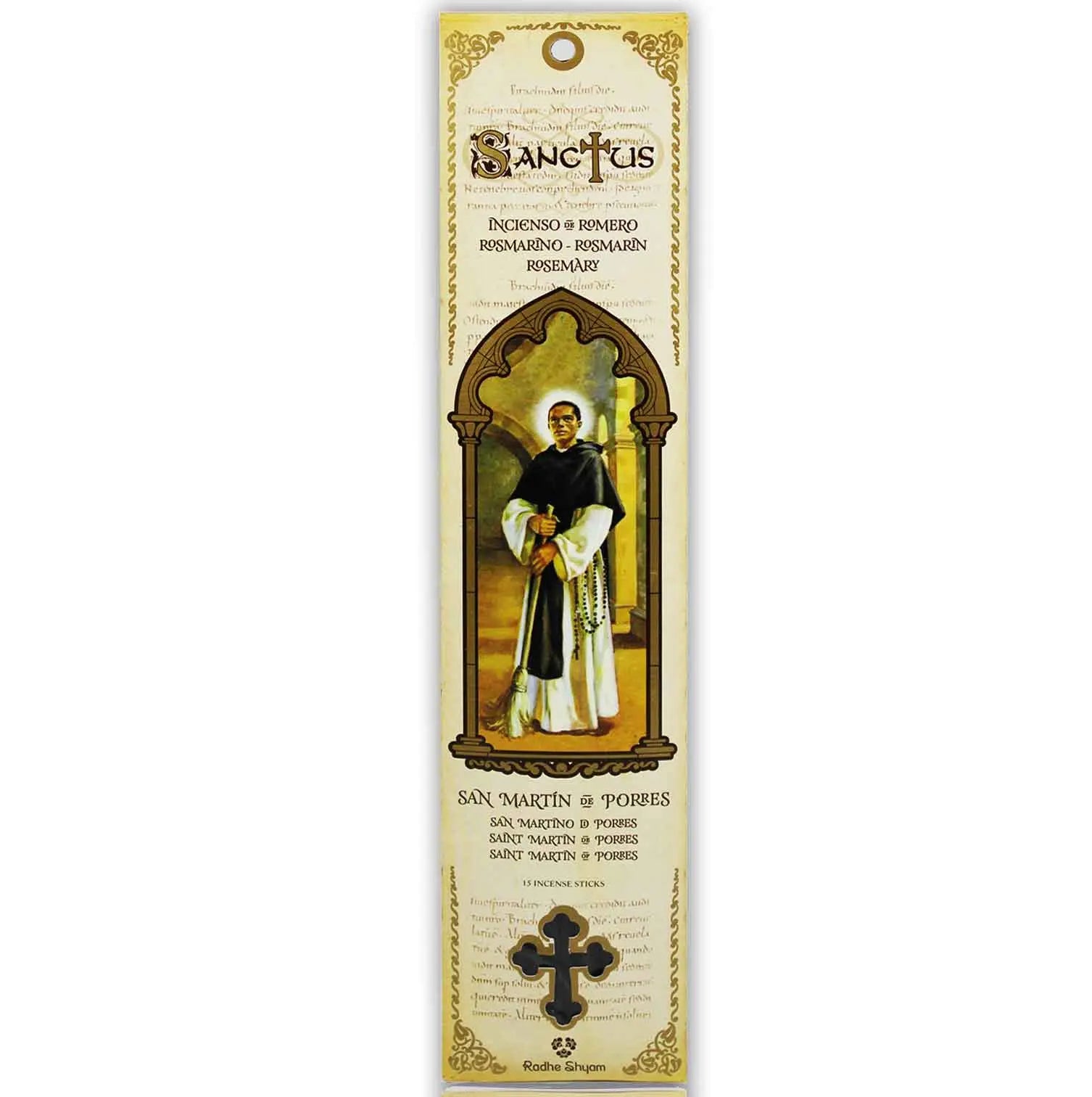 Incienso Sanctus Stick Romero-San Martin De Porres Sanctus