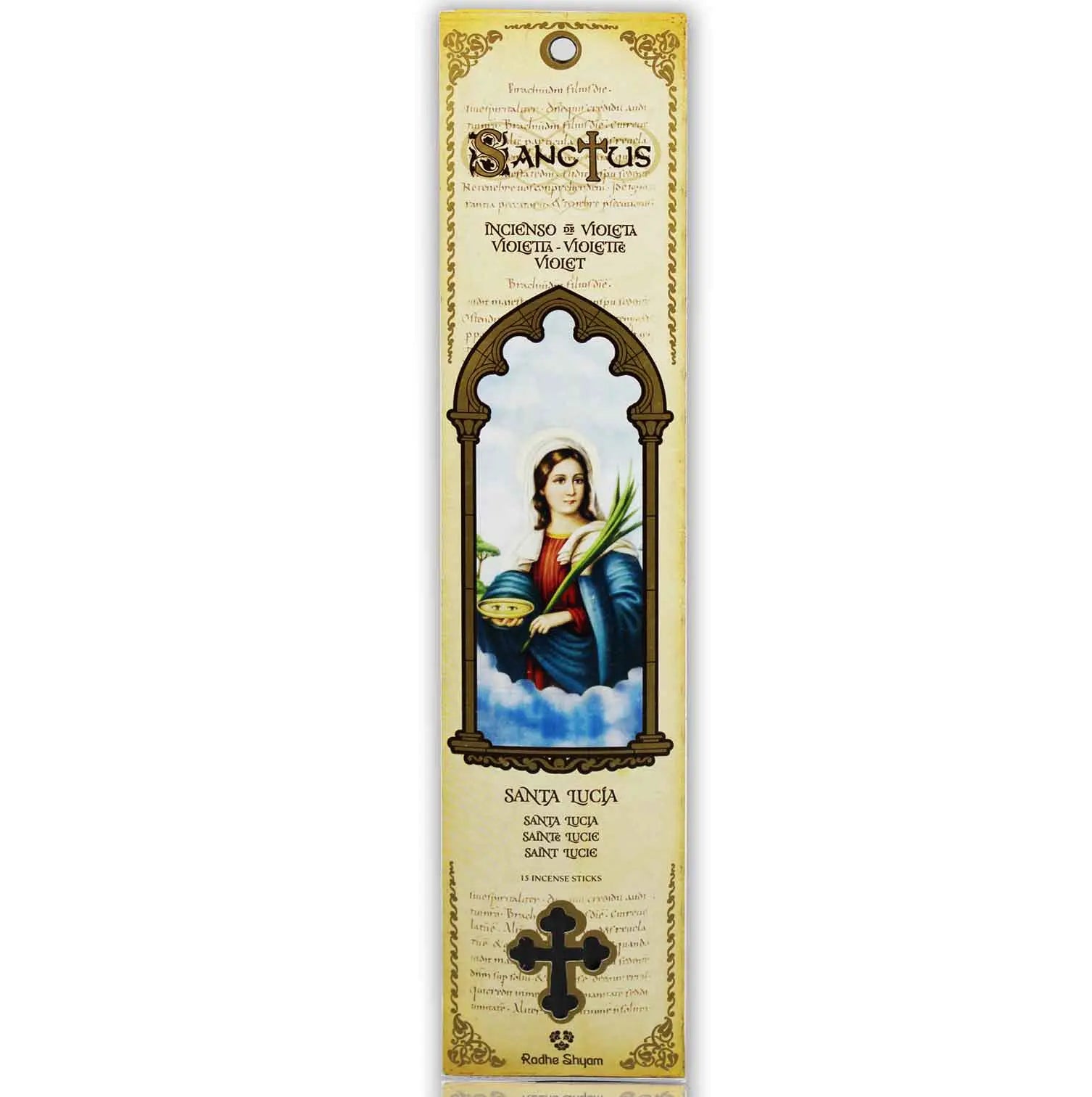 Incienso Sanctus Stick Violeta - Santa Lucia Sanctus