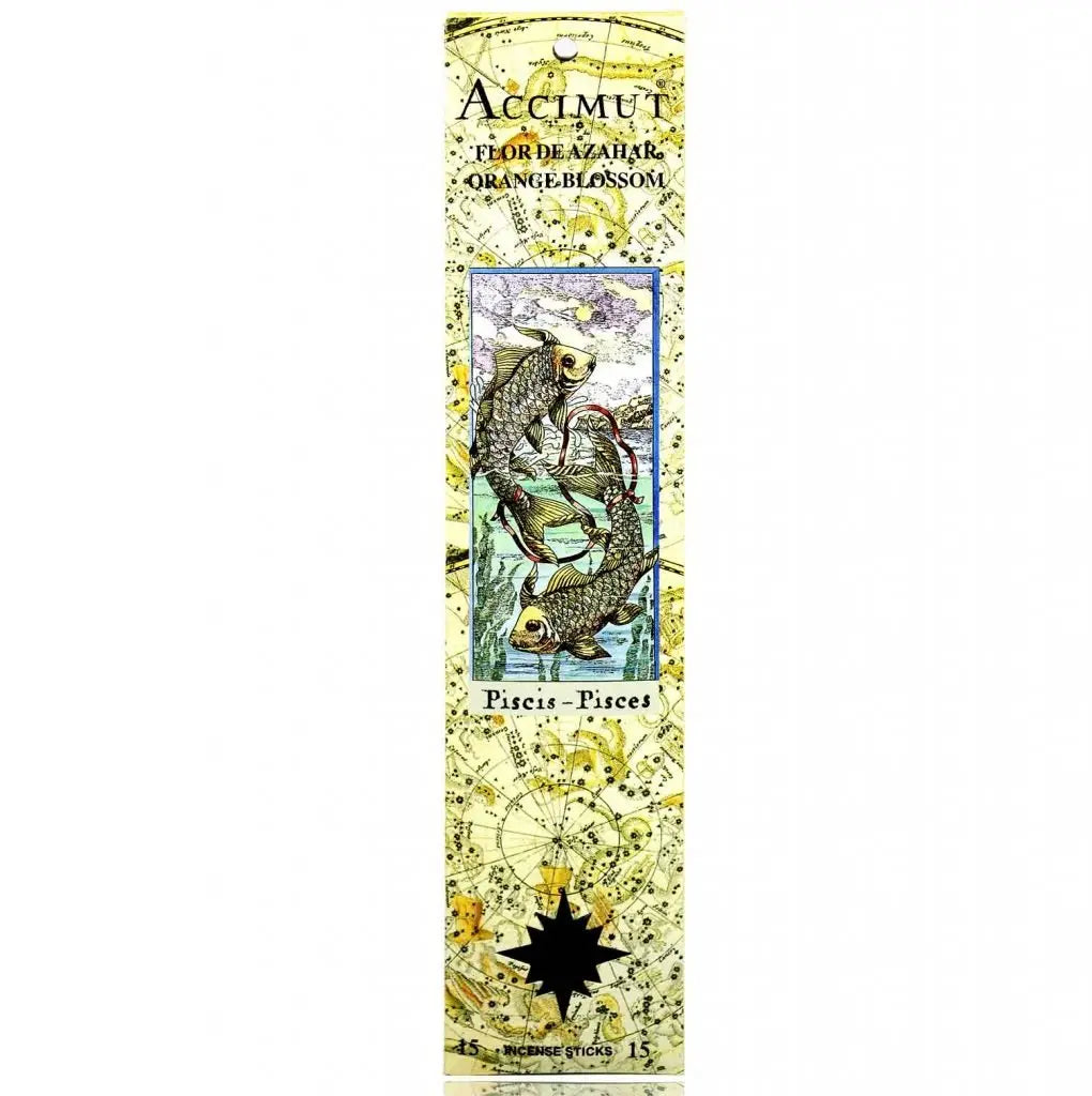 Incienso Stick Accimut Piscis-Flor De Azahar Accimut