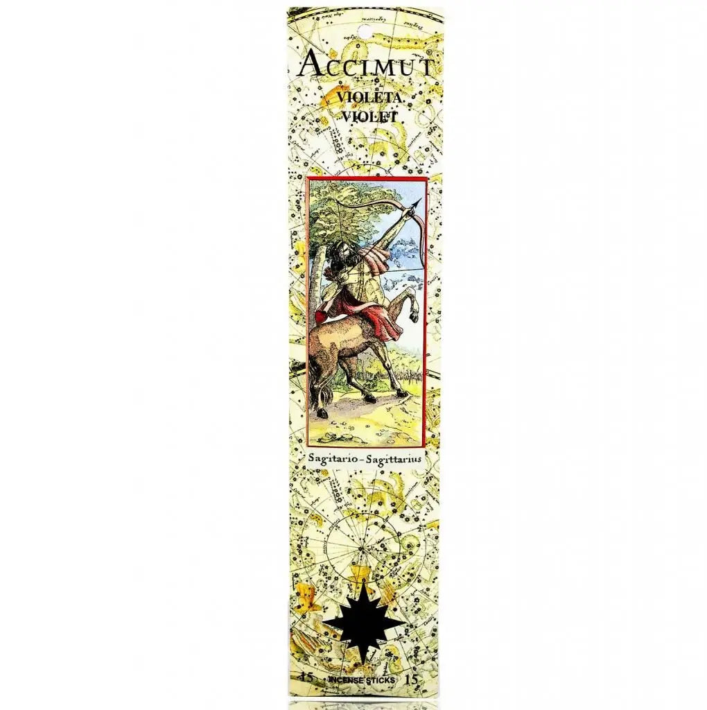 Incienso Stick Accimut Sagitario-Violeta Accimut