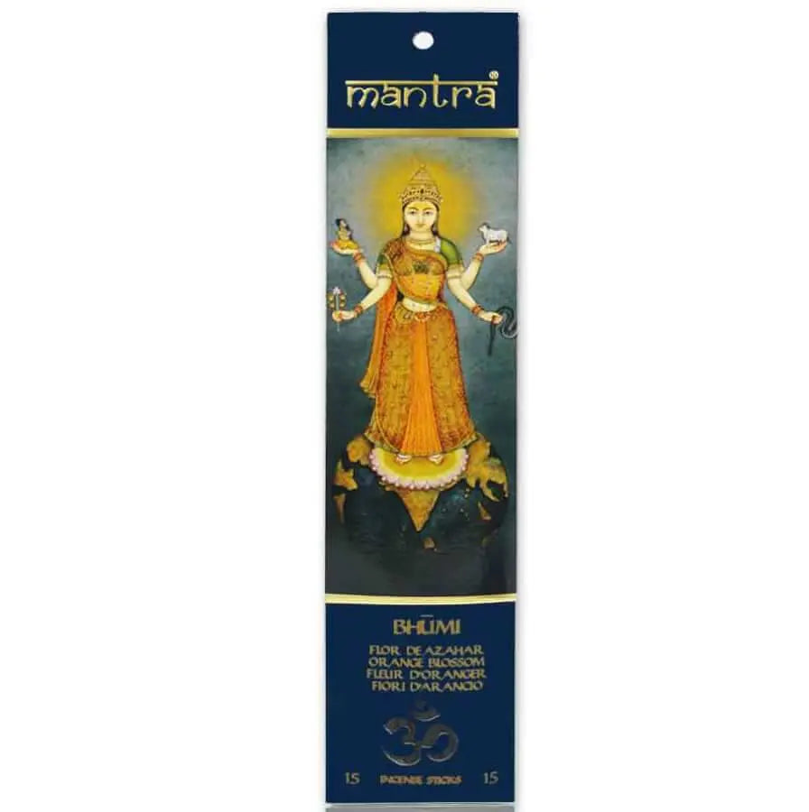 Incienso Stick Mantra Bhumi-Flor Azahar Mantra