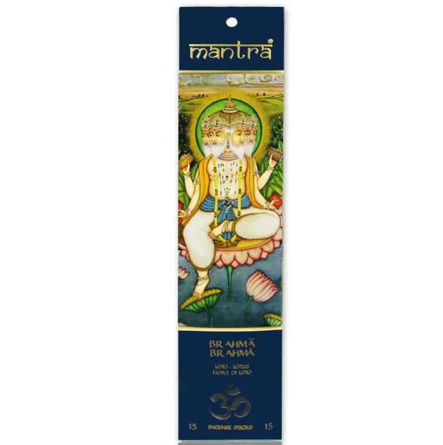 Incienso Stick Mantra Brahma-Loto Mantra