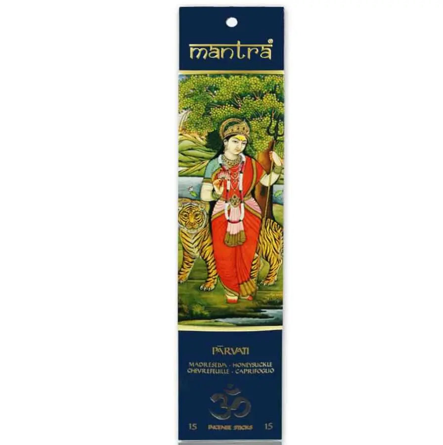 Incienso Stick Mantra Parvati-Madreselva Mantra
