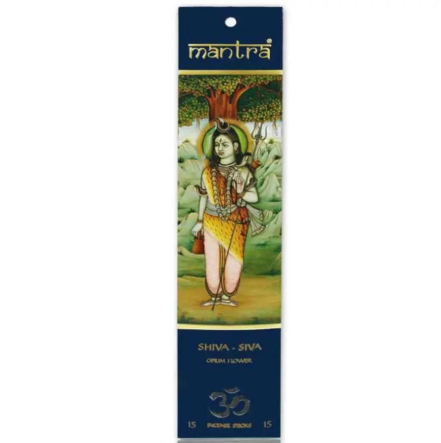 Incienso Stick Mantra Siva-Opium Flower Mantra