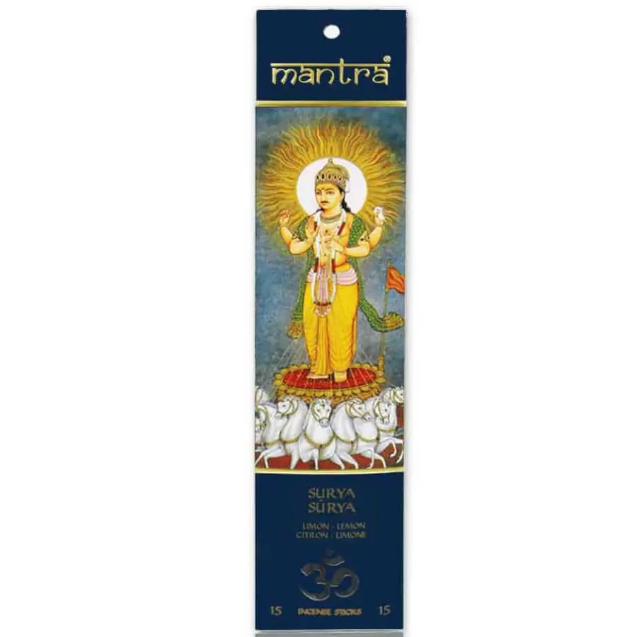 Incienso Stick Mantra Surya-Limon Mantra