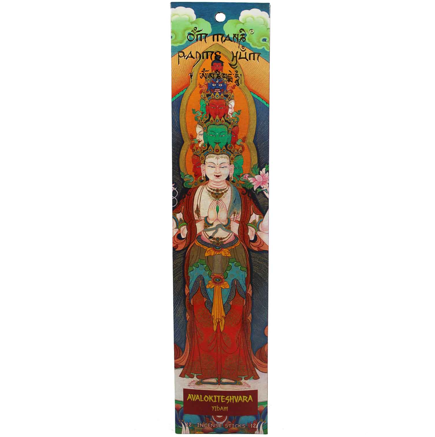 Incienso Stick Om Mani Avalokiteshvara-Yidam Om Mani
