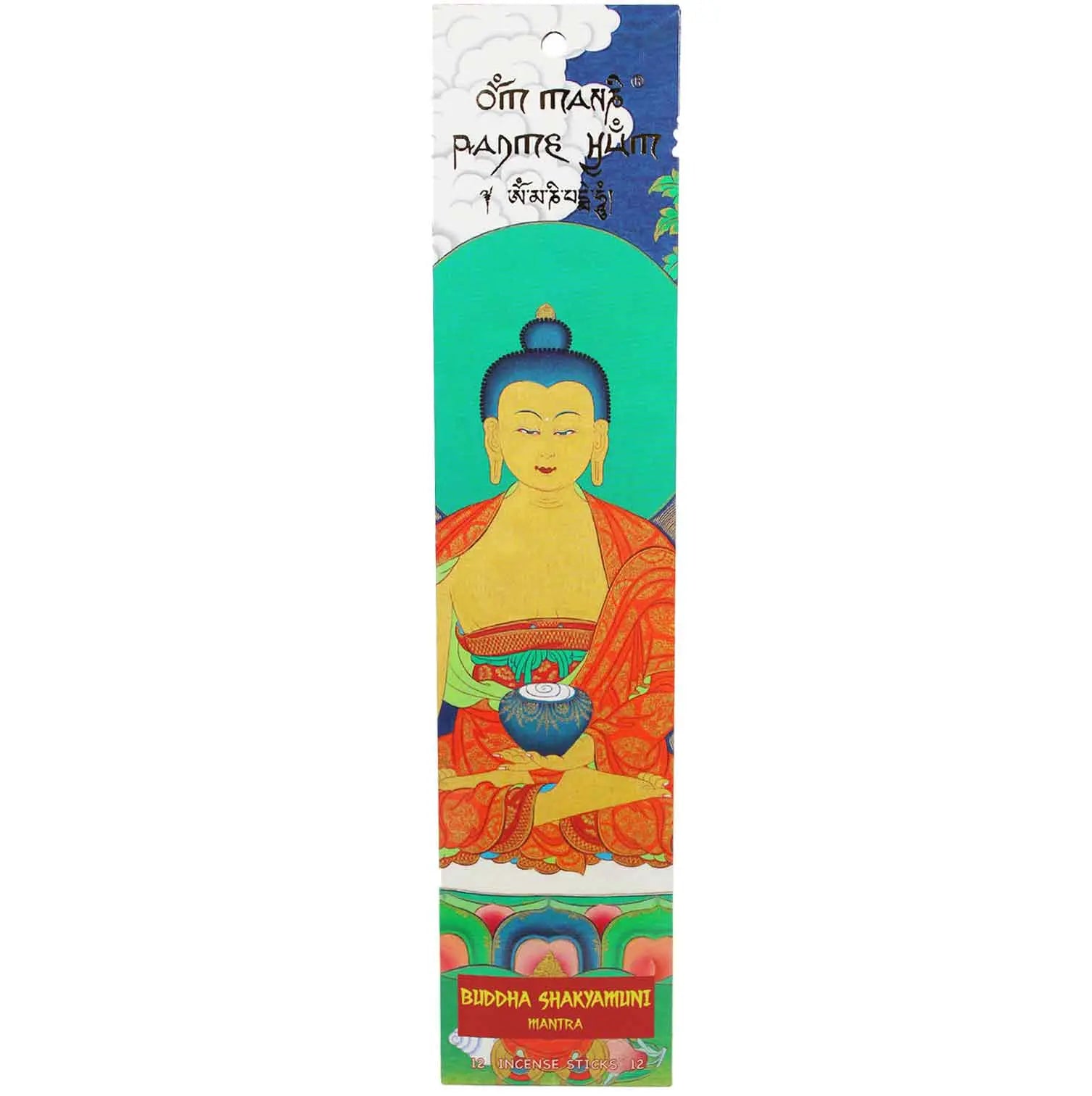 Incienso Stick Om Mani Buddha Shakyamuni-Mantra Om Mani