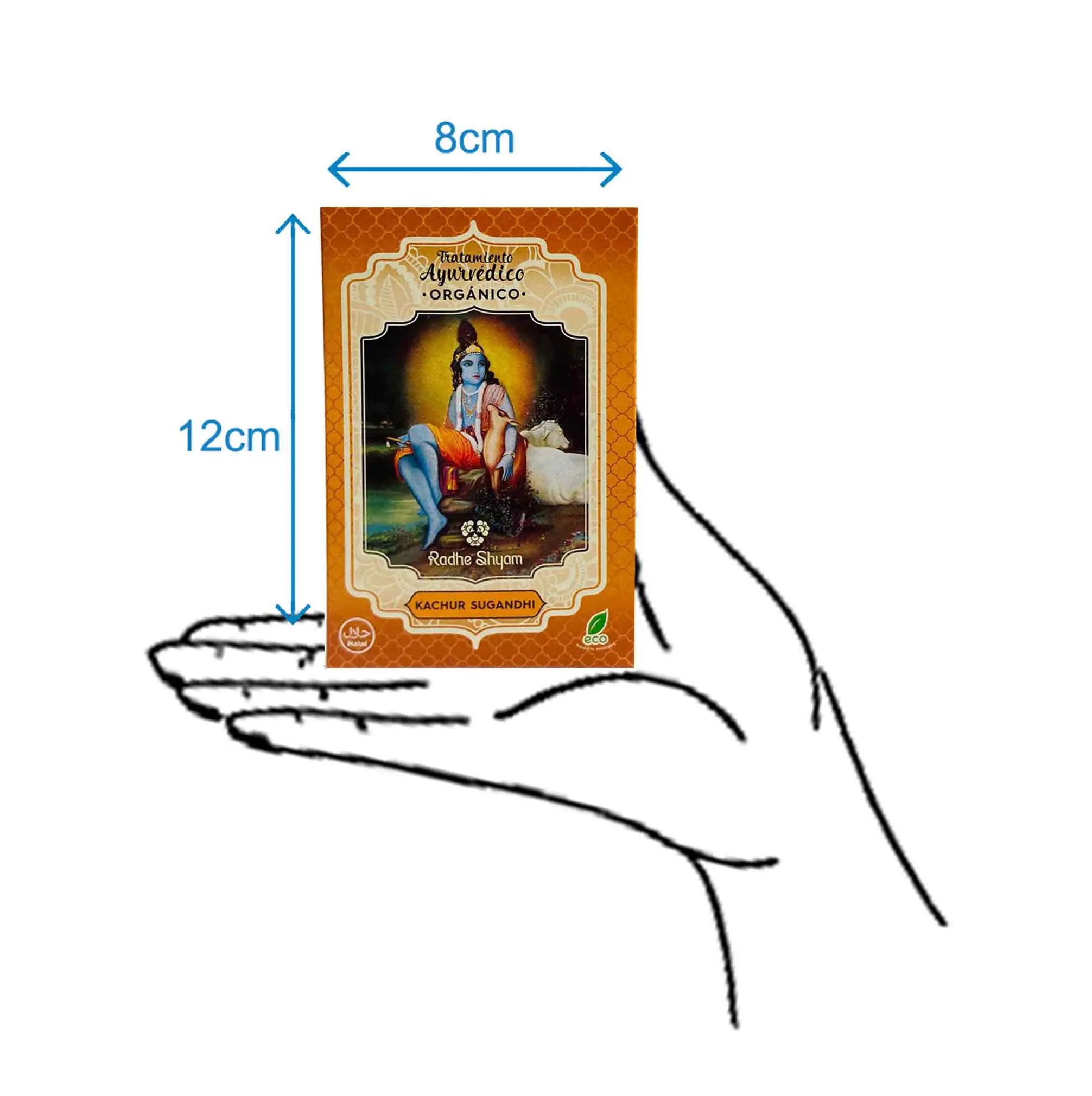 Kachur Sugandhi Tratamiento Capilar Natural Radhe Shyam