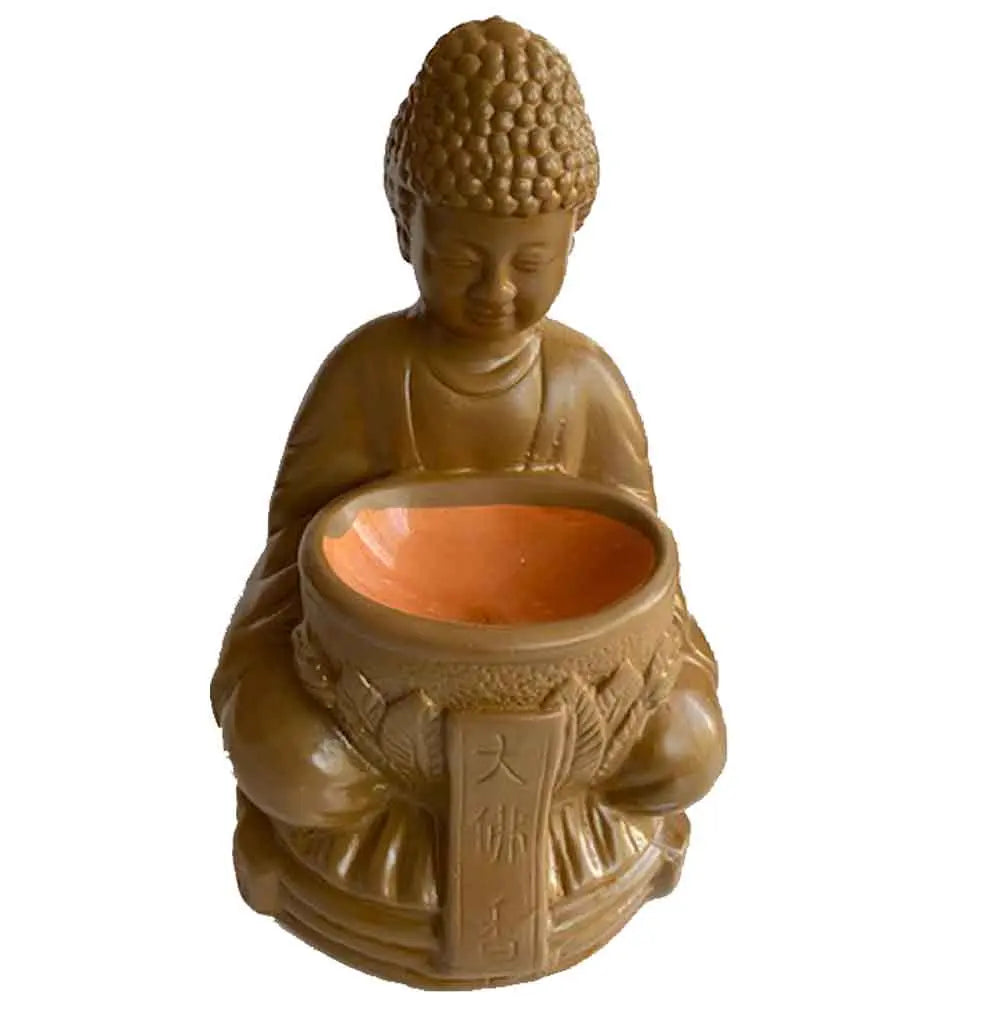 Lamparilla Budha Marron Claro 9099890R Radhe Shyam