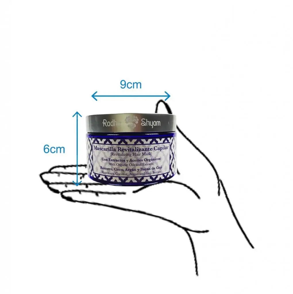 Mascarilla Revitalizante Capilar Radhe Shyam