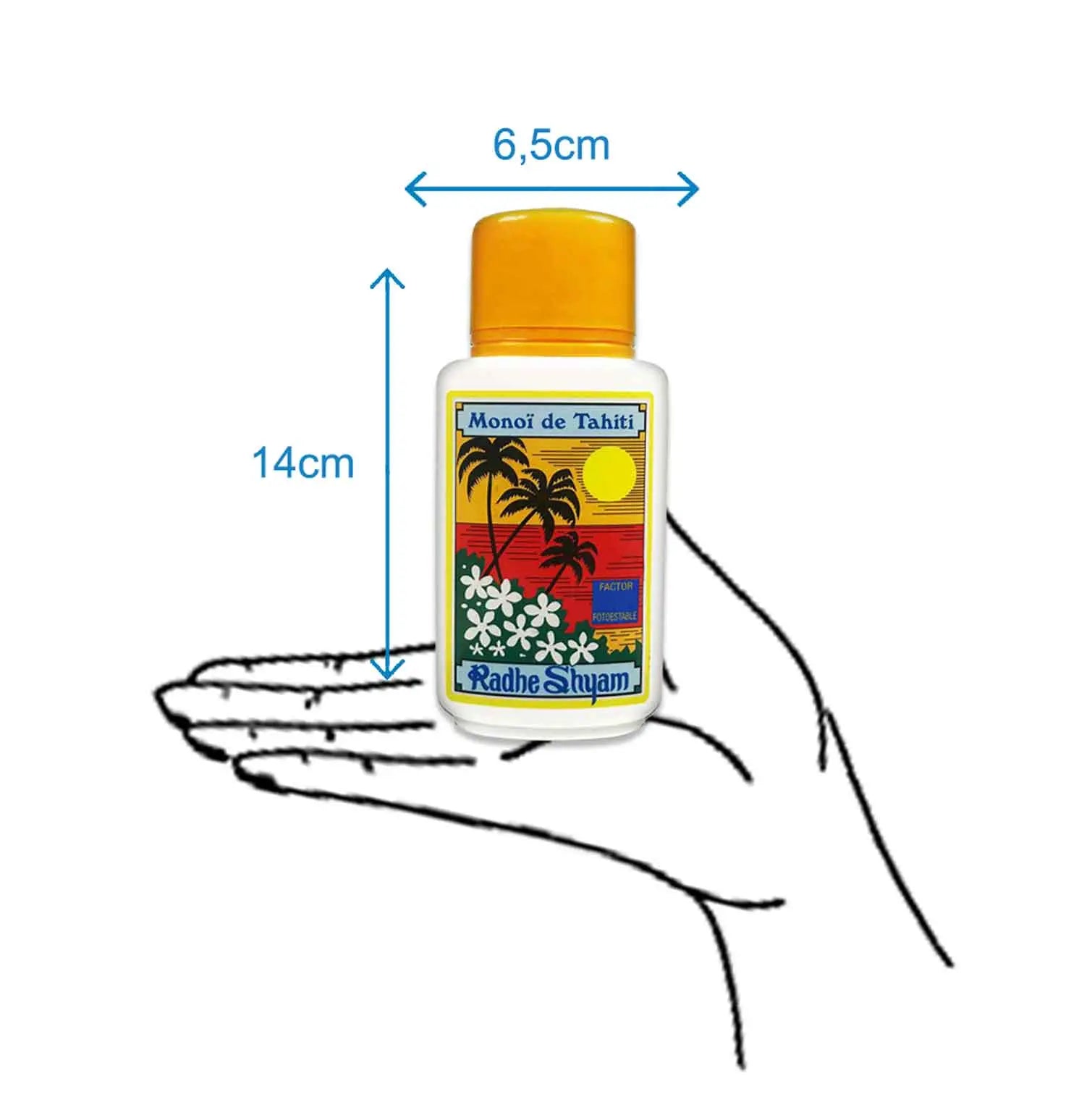 Aceite Monoï de Tahití Radhe Shyam test