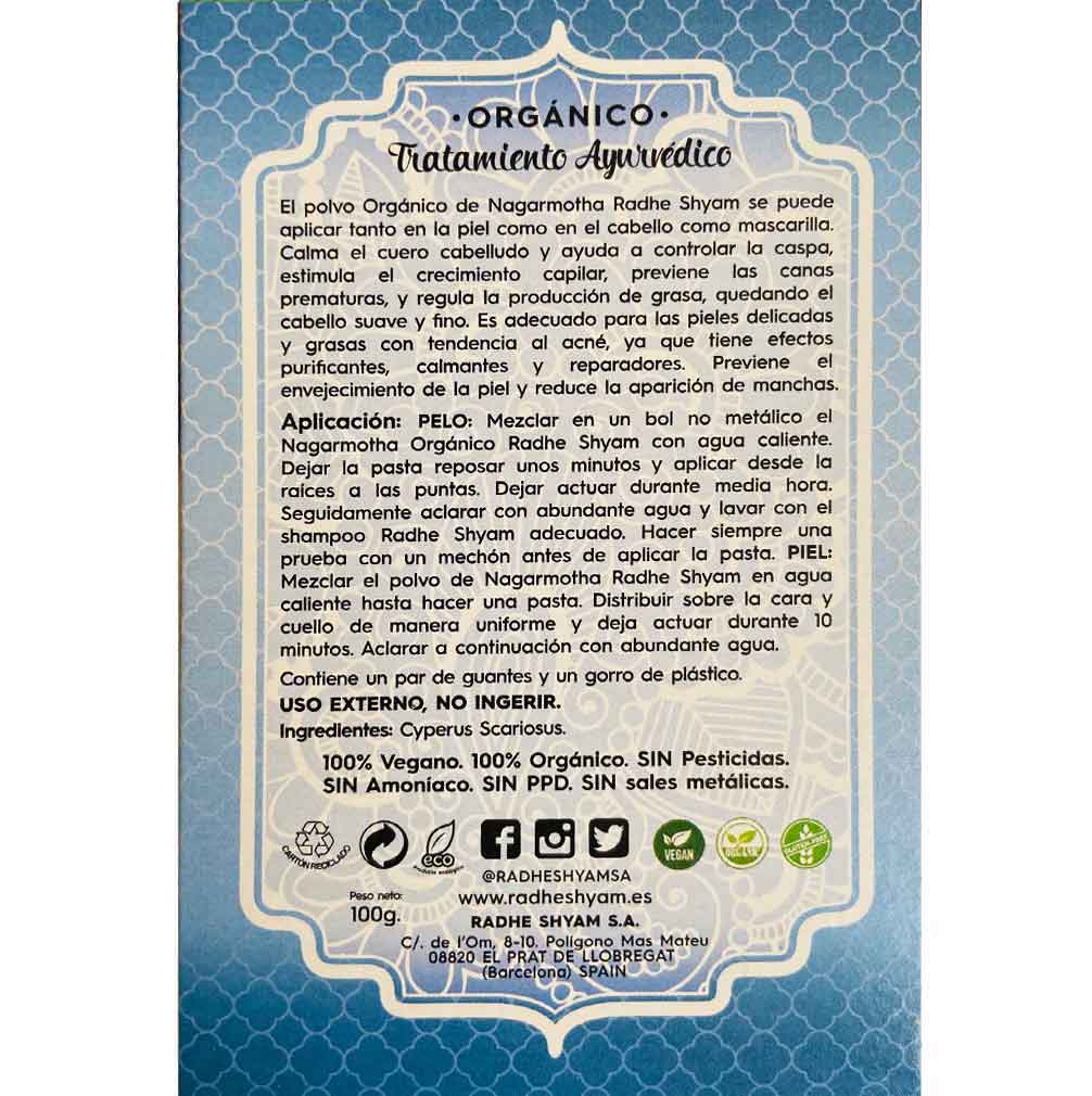 Nagarmota Tratamiento Capilar Natural Radhe Shyam