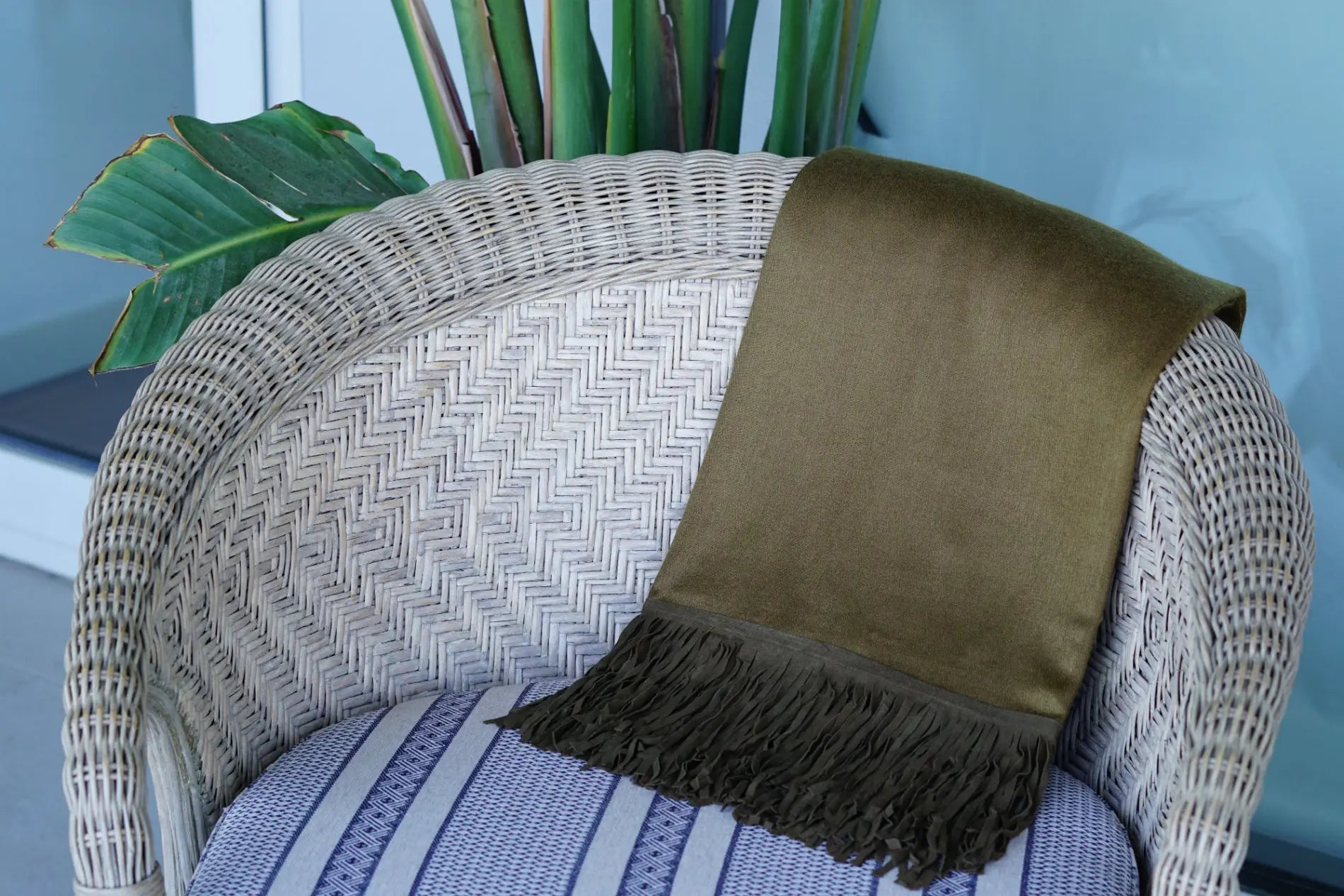 Pashmina de cashmere y seda Radhe Shyam test