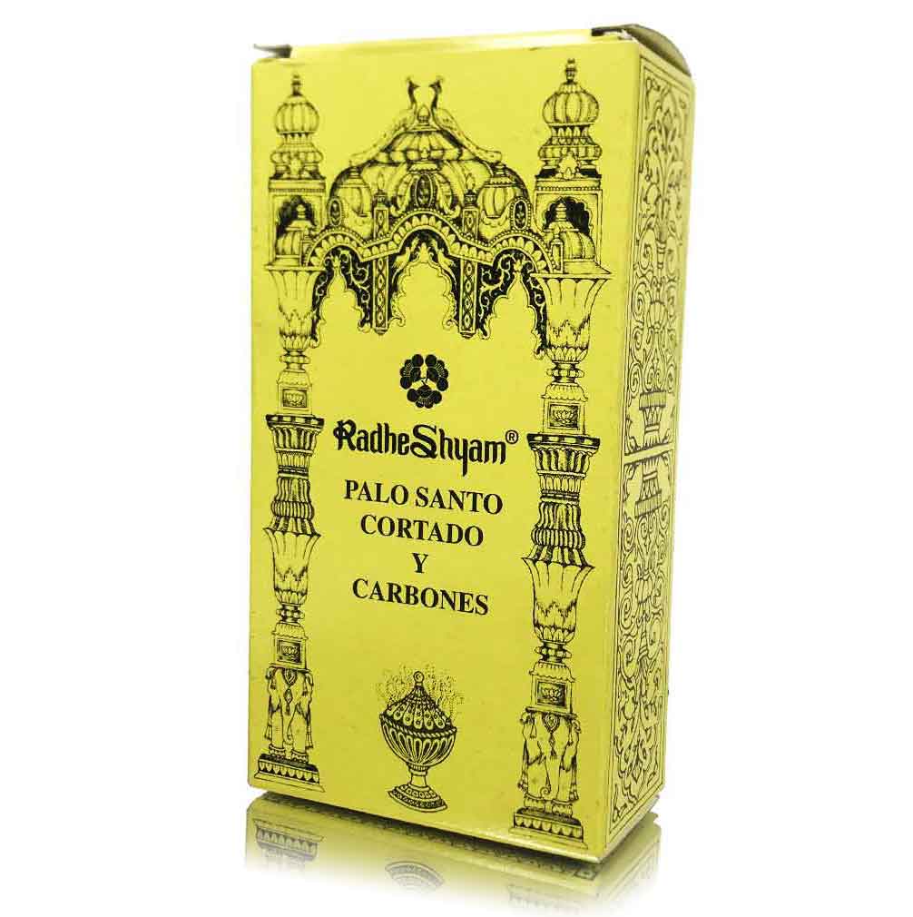 Palo Santo Cortado Y Carbones Radhe Shyam