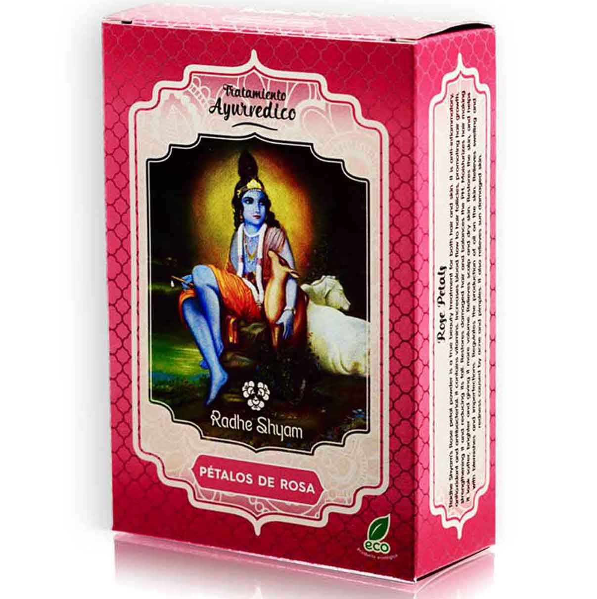 Pétalos De Rosa Tratamiento Capilar Natural Radhe Shyam