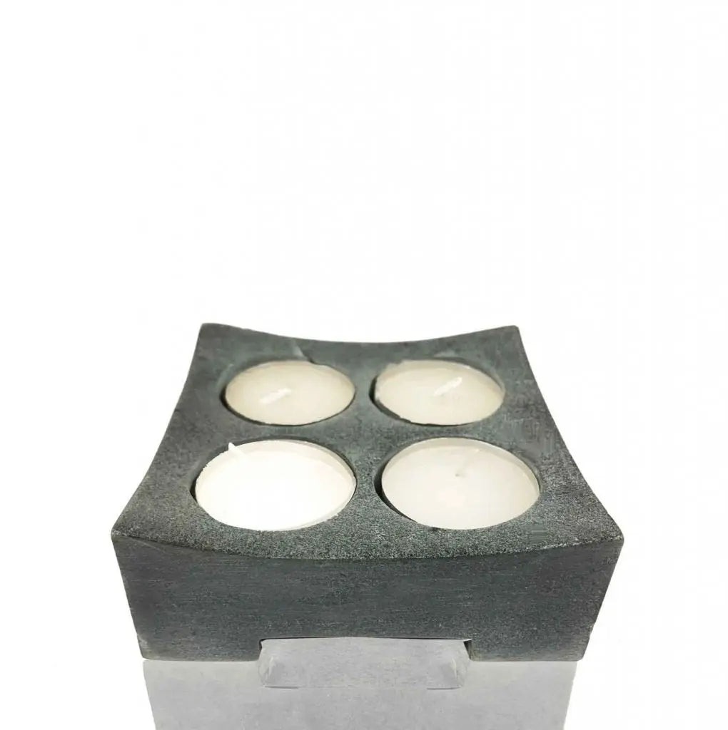 Portavela Piedra Gris Bajo Mediano Cs-1284 Radhe Shyam