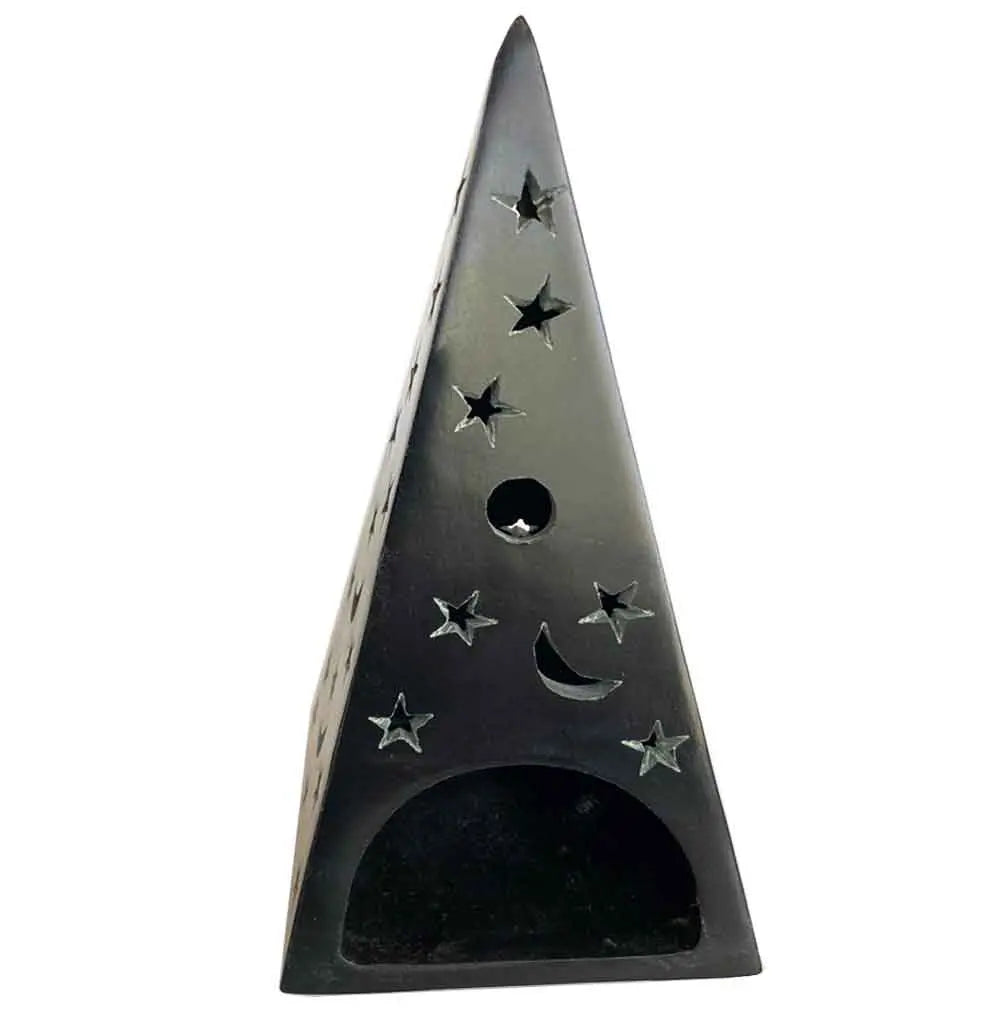Portavela Piramide Negra Cs1734 Radhe Shyam