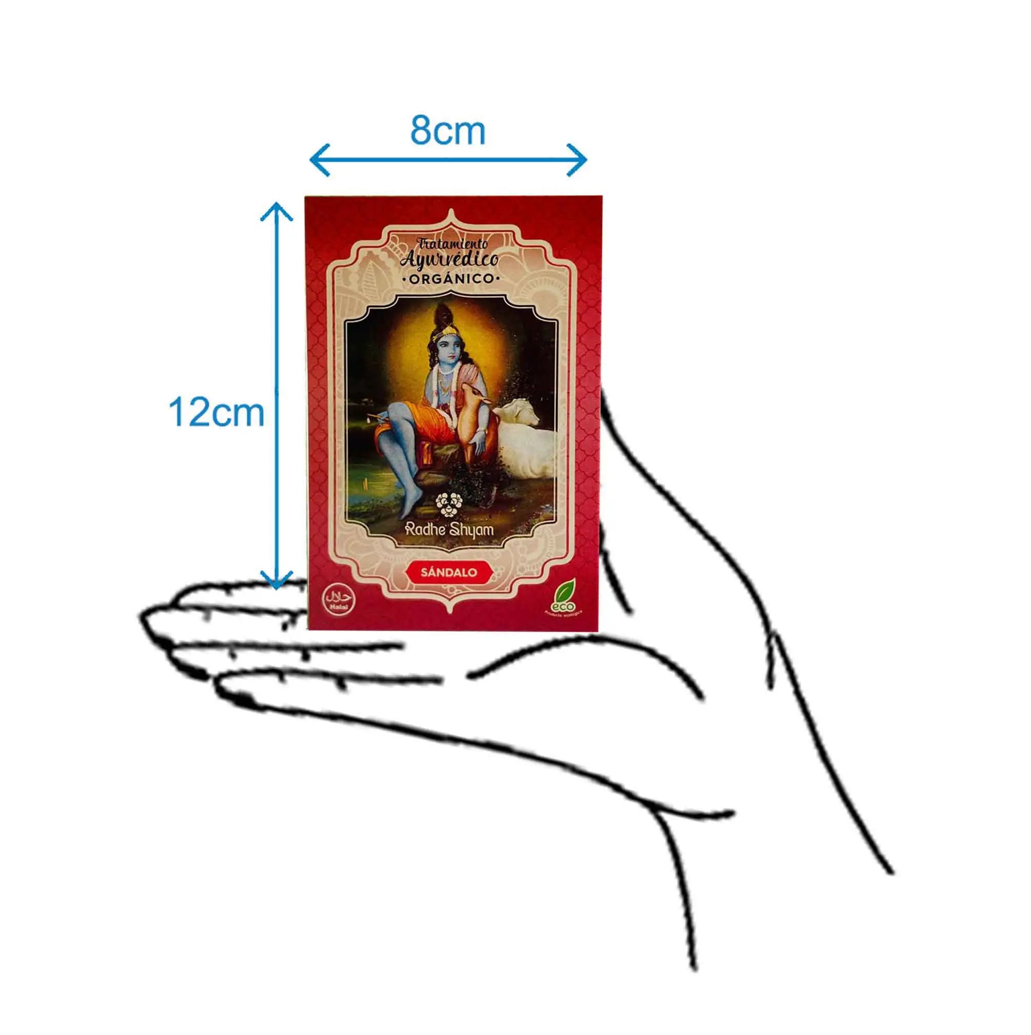 Sandalo Tratamiento Capilar Natural Radhe Shyam