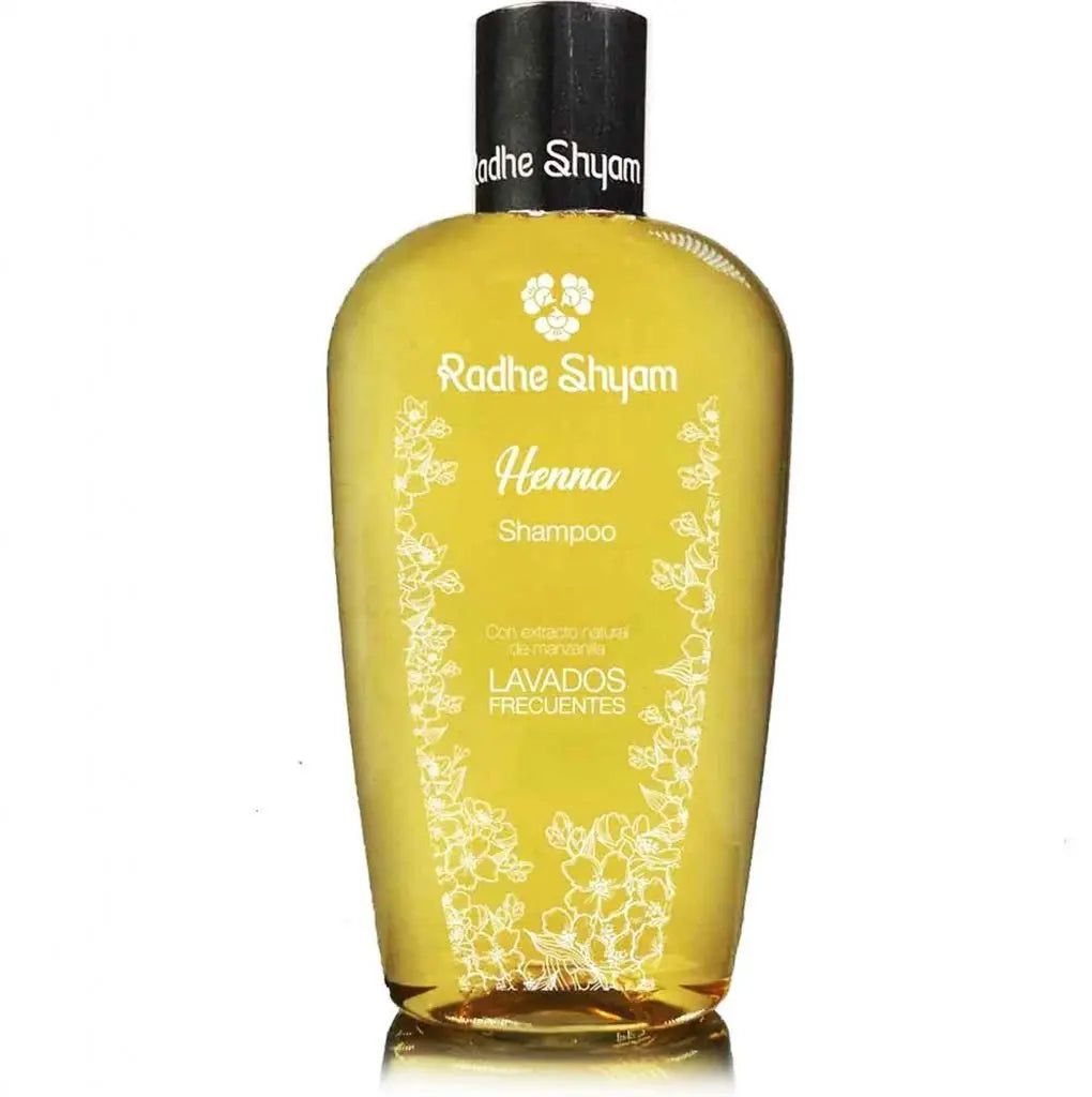 Shampoo Henna Lavados Frecuentes 250 Cc Y 400 Cc Radhe Shyam