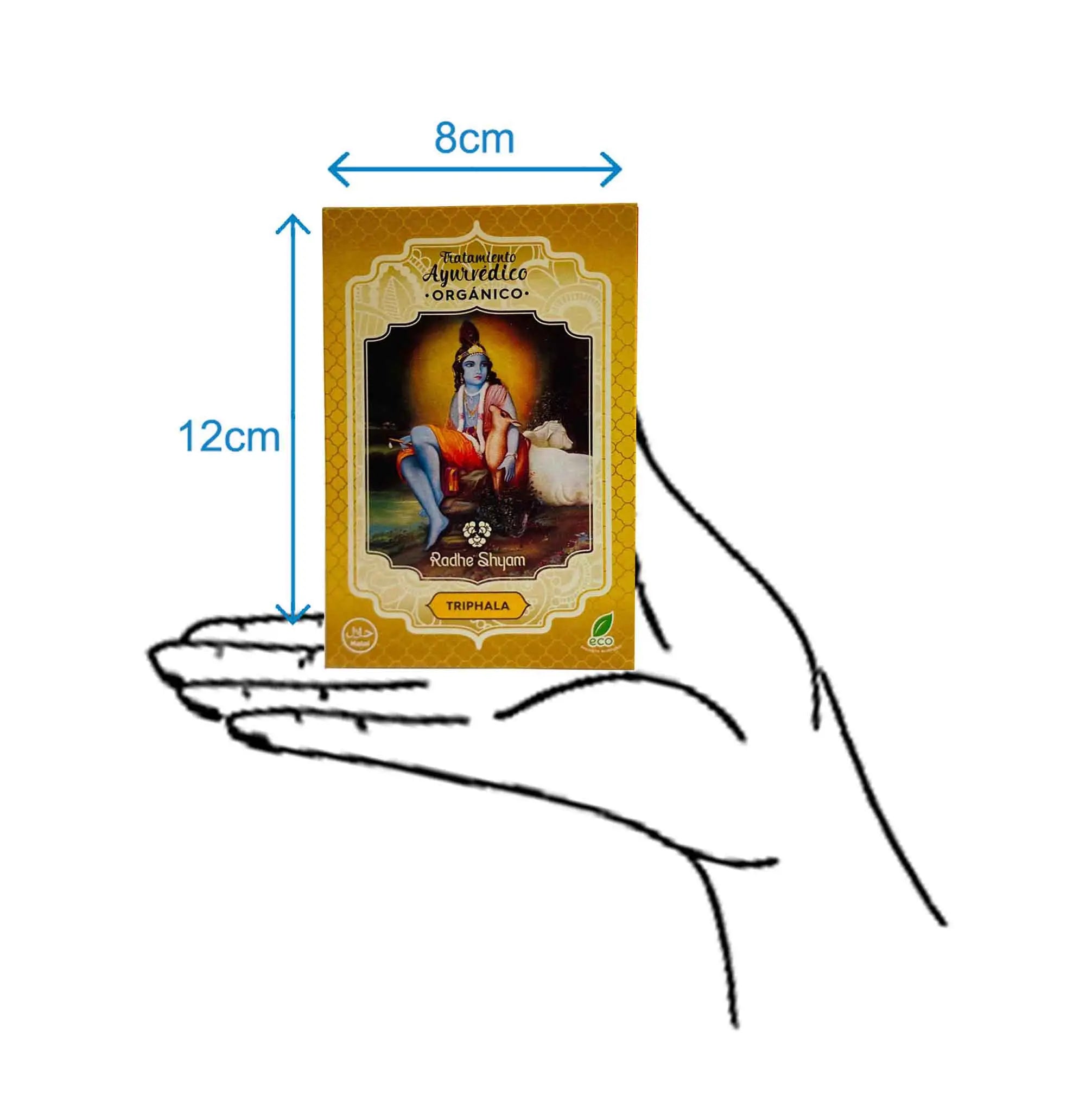 Triphala Tratamiento Capilar Natural Radhe Shyam