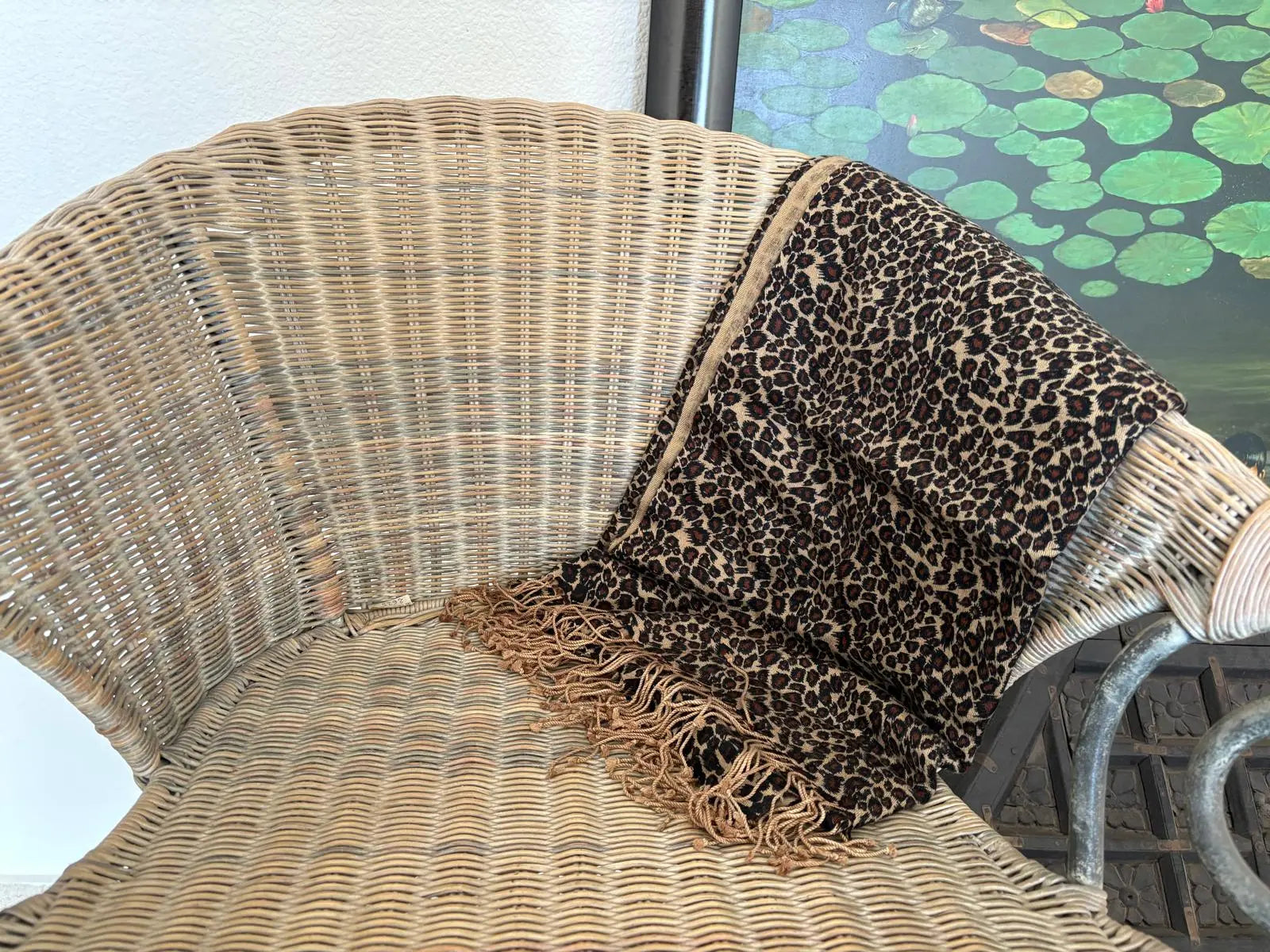 Pashminas de cashmere y seda estampadas