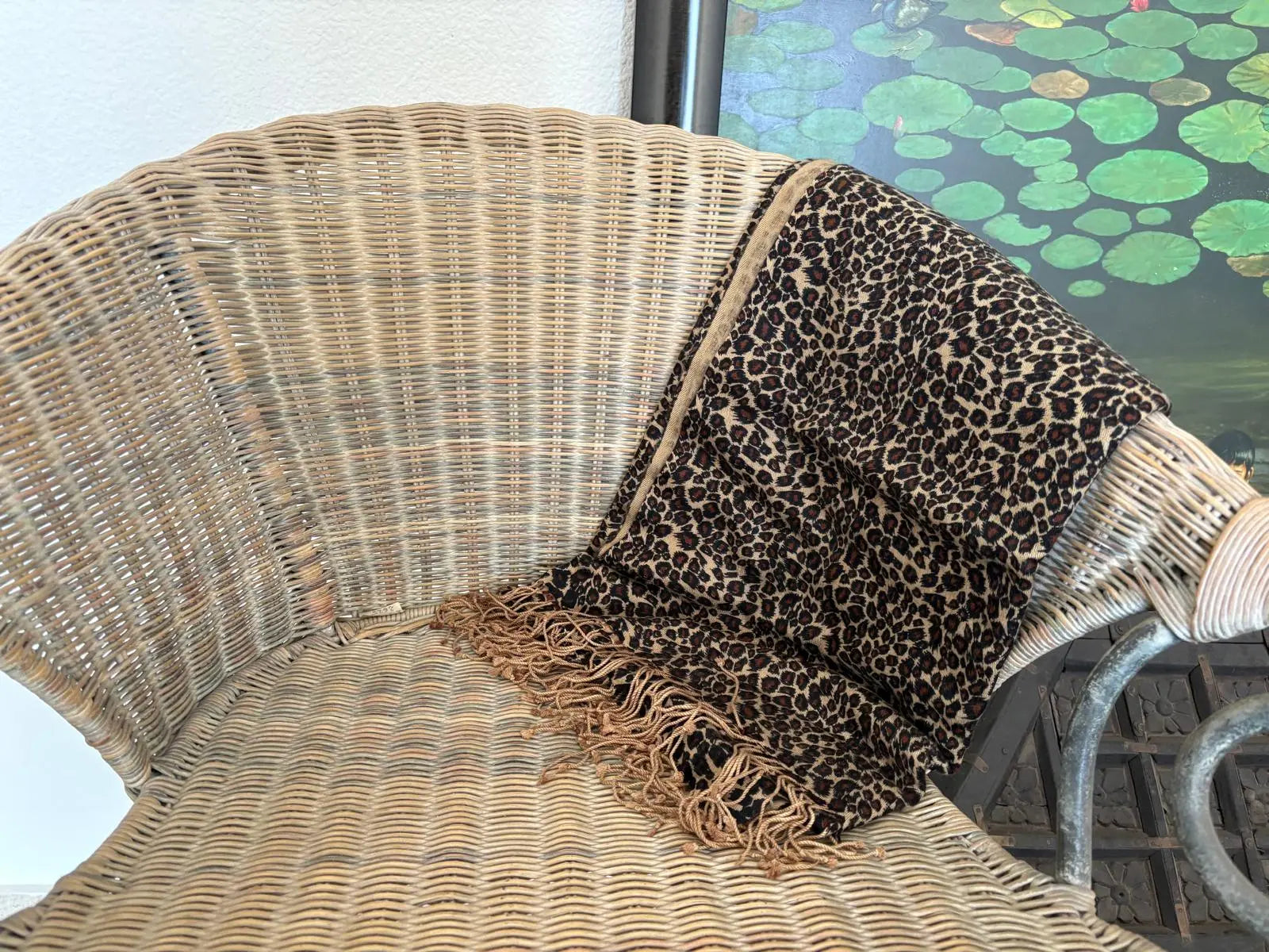 Pashminas de cashmere y seda estampadas