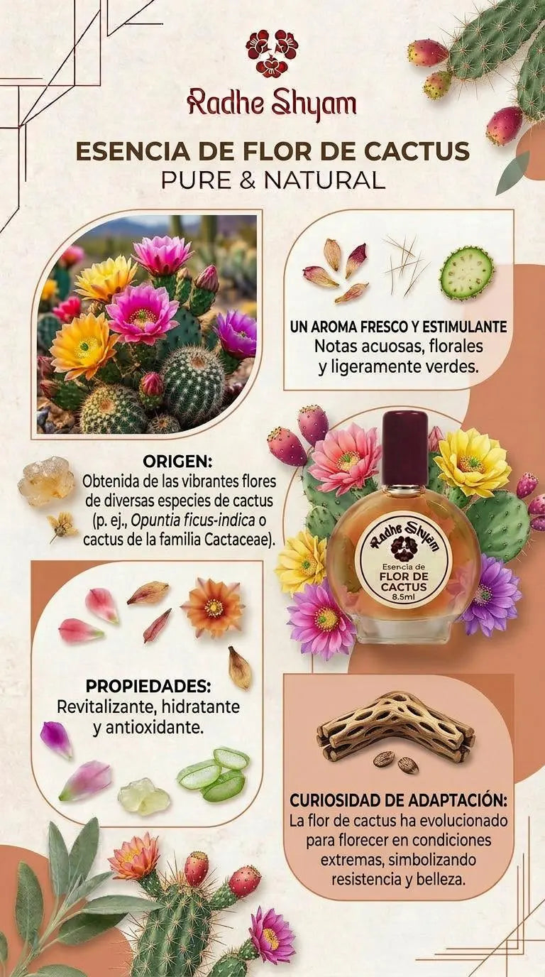Radhe Shyam Cactus Flower Essence