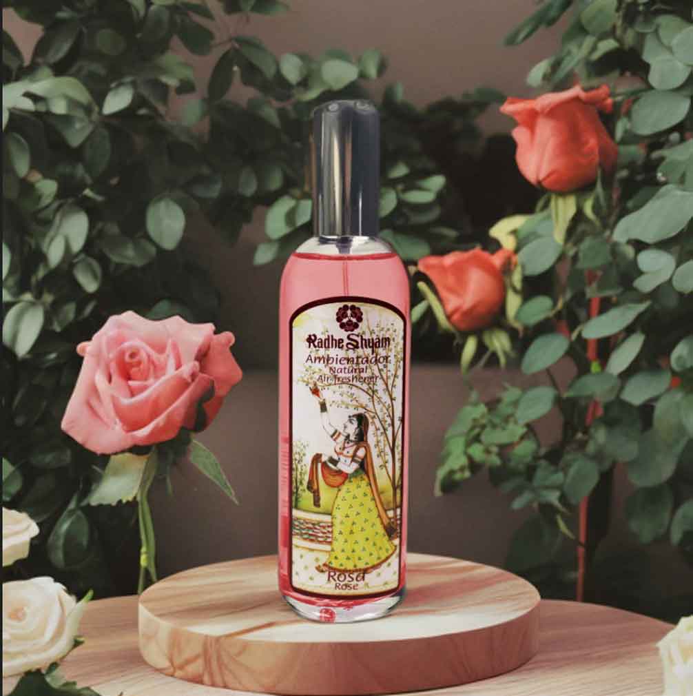 Désodorisant liquide naturel Radhe Shyam - Rose