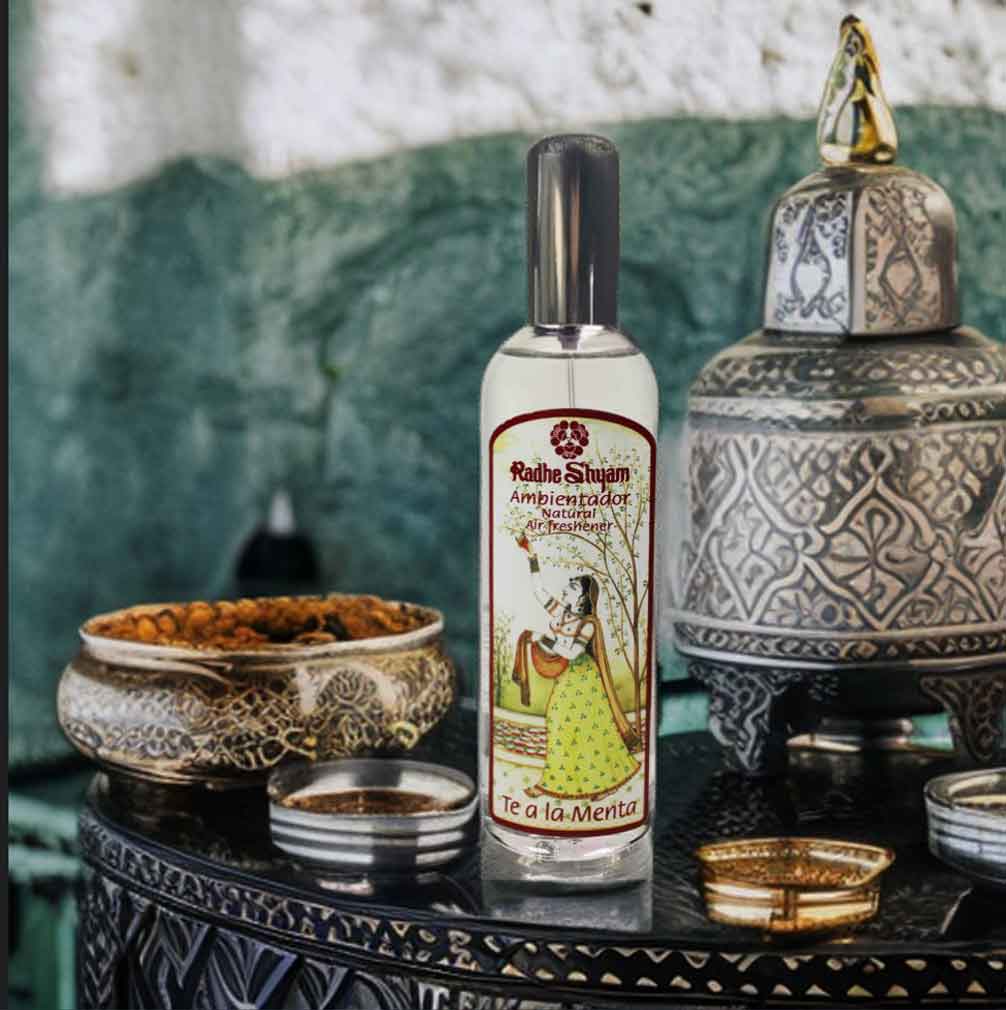 Désodorisant liquide naturel Radhe Shyam - Thé à la menthe