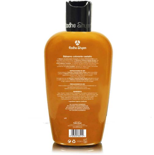 Balsamo Henna Color Castaño 250 Cc Y 400 Cc