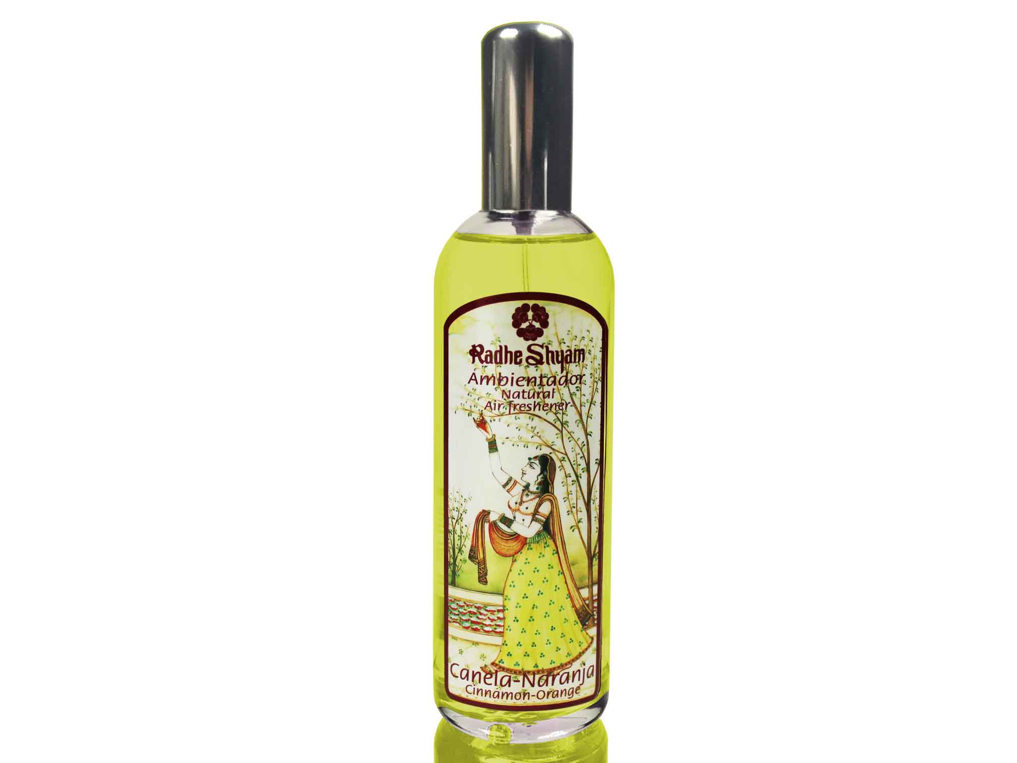 Désodorisant liquide naturel Radhe Shyam - Cannelle Orange