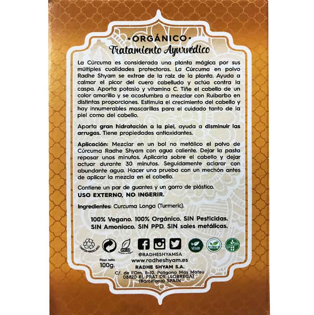 Traitement ayurvédique au curcuma