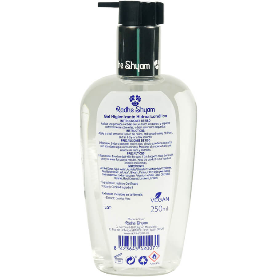 Gel Higienizante Hidroalcohólico  250Ml