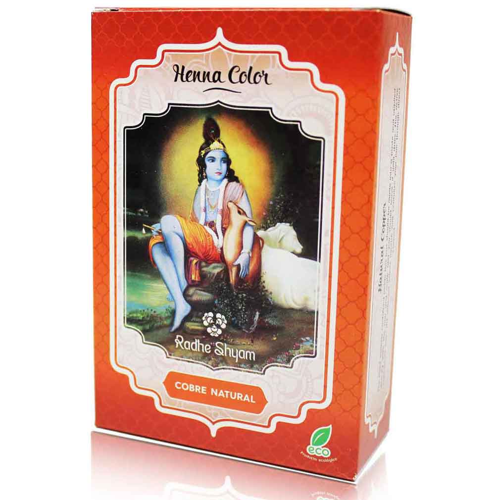 Henna Radhe Cobre Natural Polvo