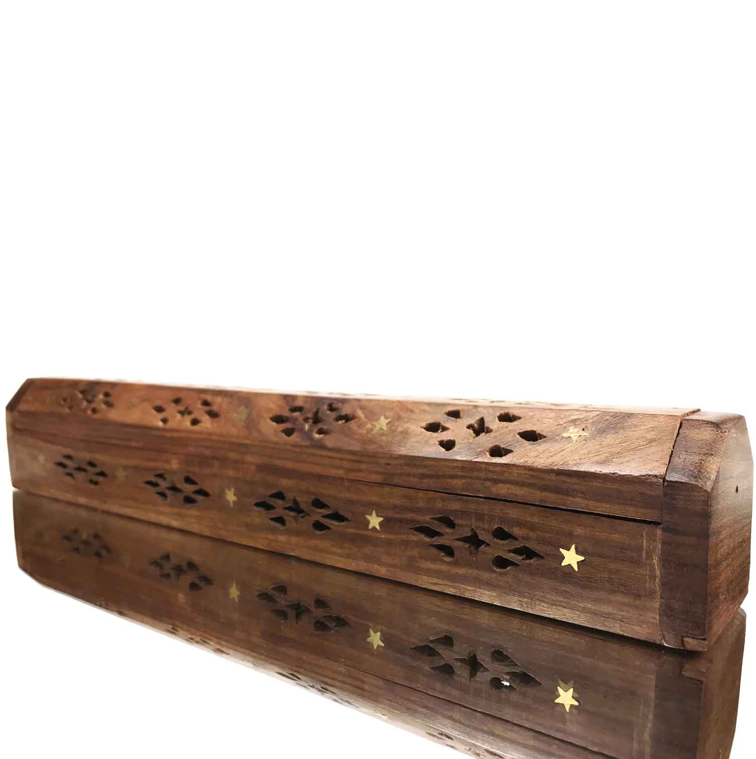 Incense Burner Box Small Chest Stick Stars 403