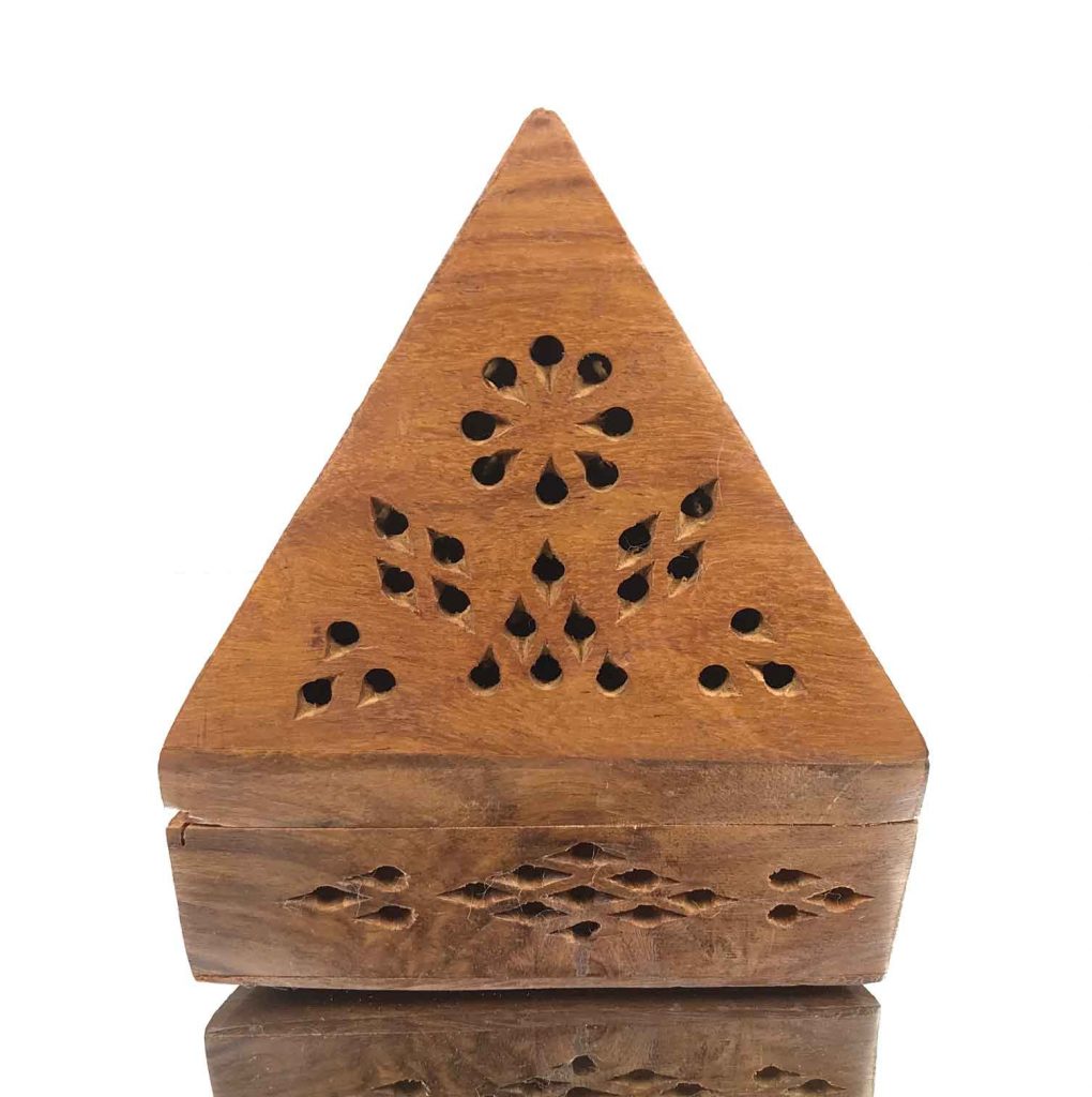 Encensoir Pyramide En Bois Cb-5644