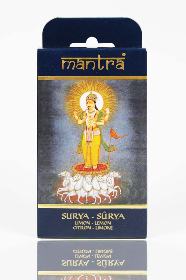 Incienso Conos Mantra Surya-Limon