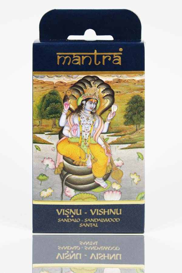 Cônes d'encens Mantra Vishnu-Bois de santal