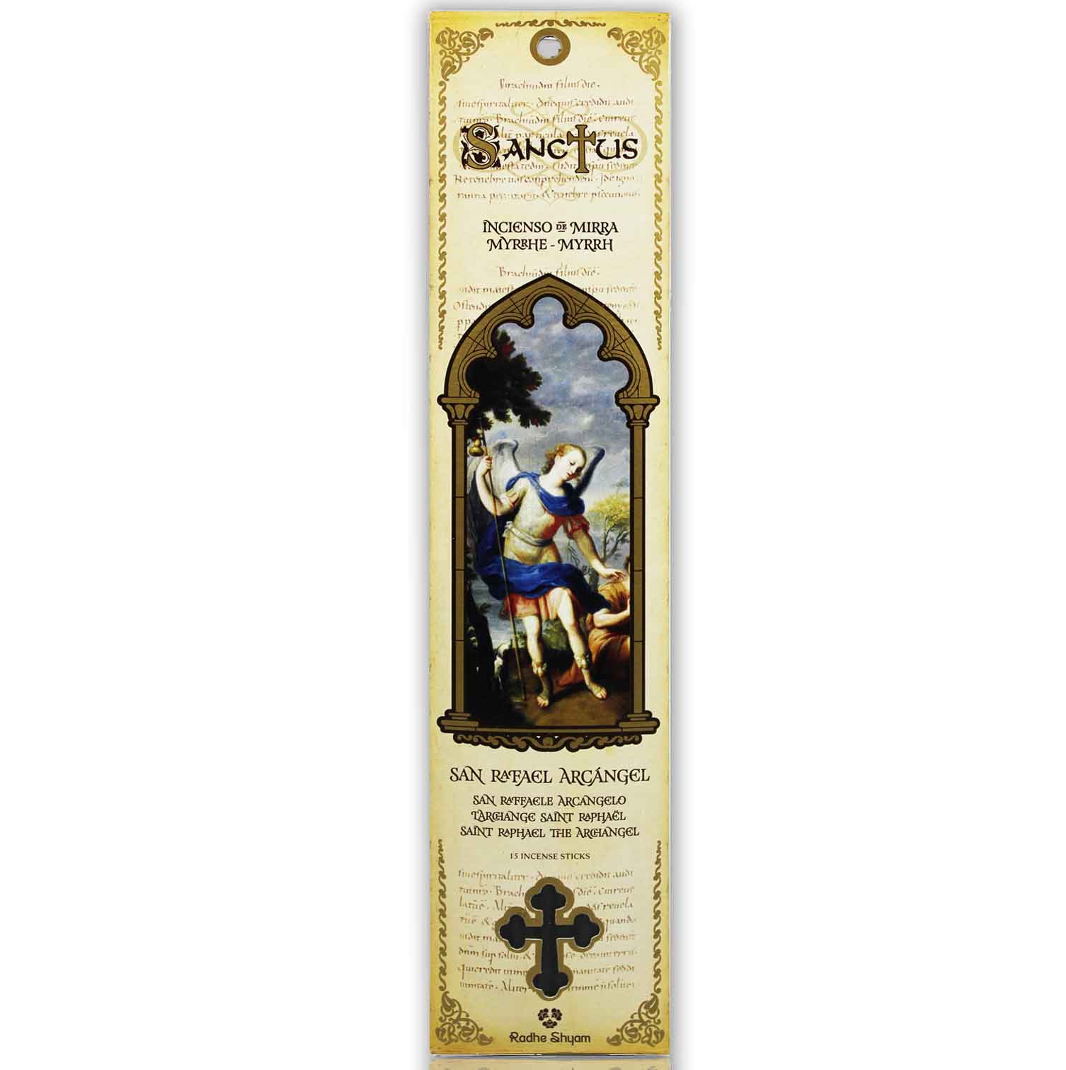 Incense Sanctus Stick Myrrh-Saint Raphael Archangel