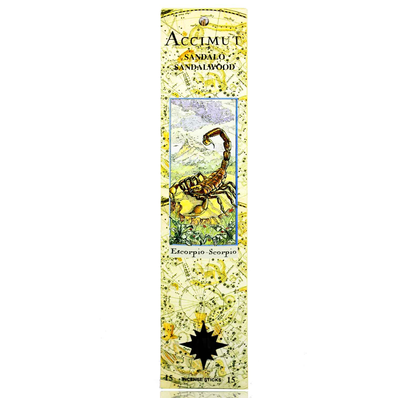 Incense Stick Accimut Scorpio-Sandalwood