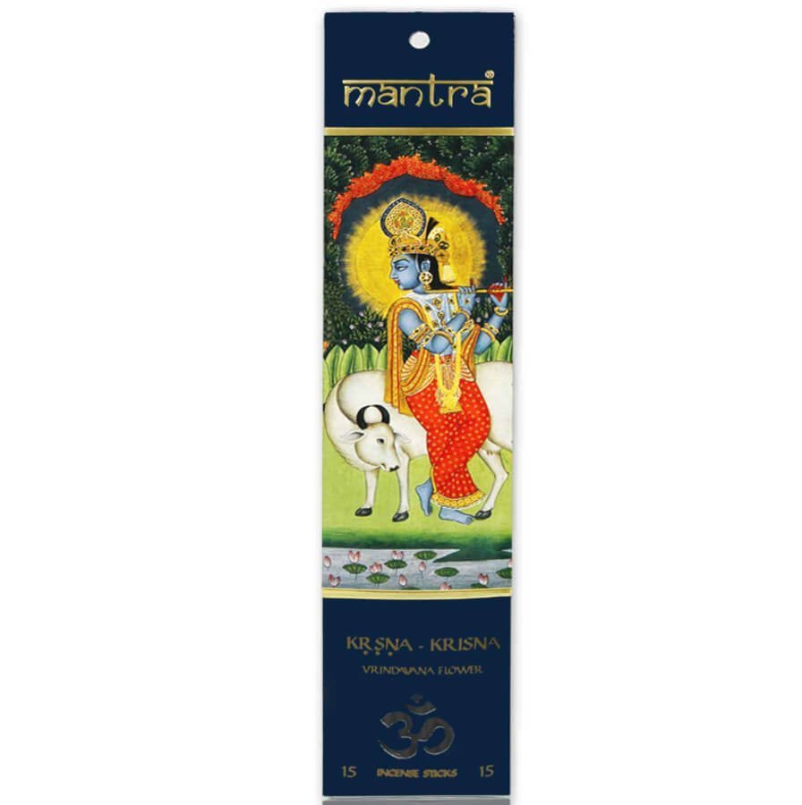 Incienso Stick Mantra Krishna-Vrindavana Flower