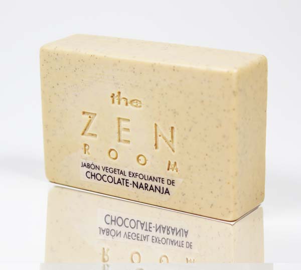 Savon exfoliant au chocolat The Zen Room - Orange