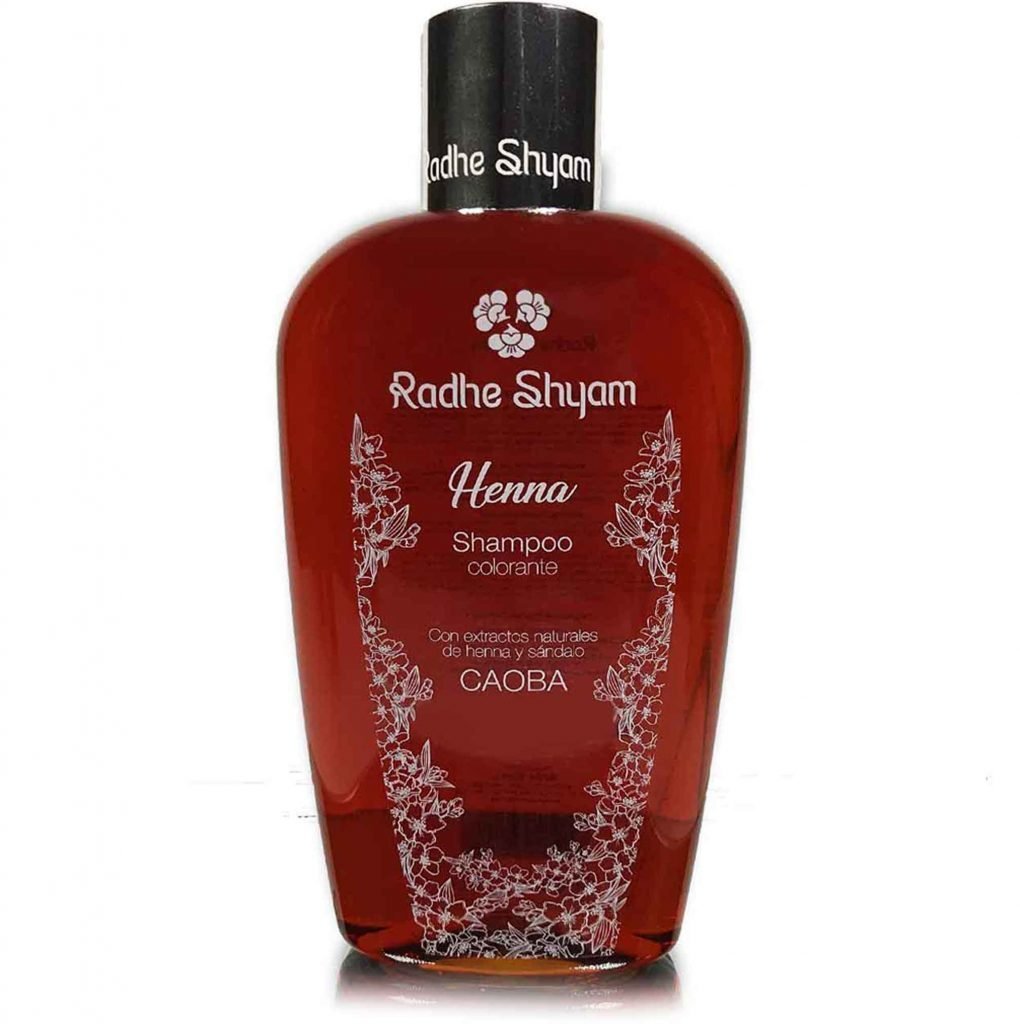 Shampooing Au Henné Couleur Acajou 250 Cc Et 400 Cc