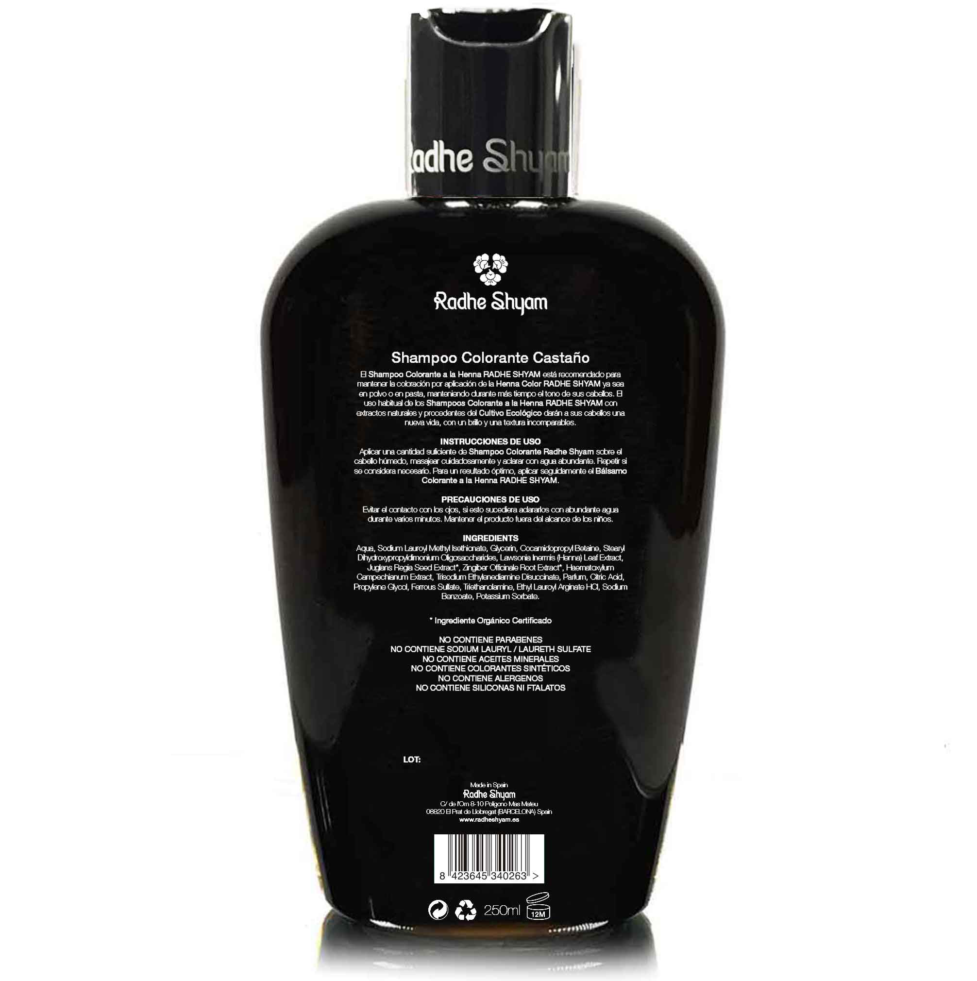 Henna Shampoo Brown Color 250 Cc and 400 Cc