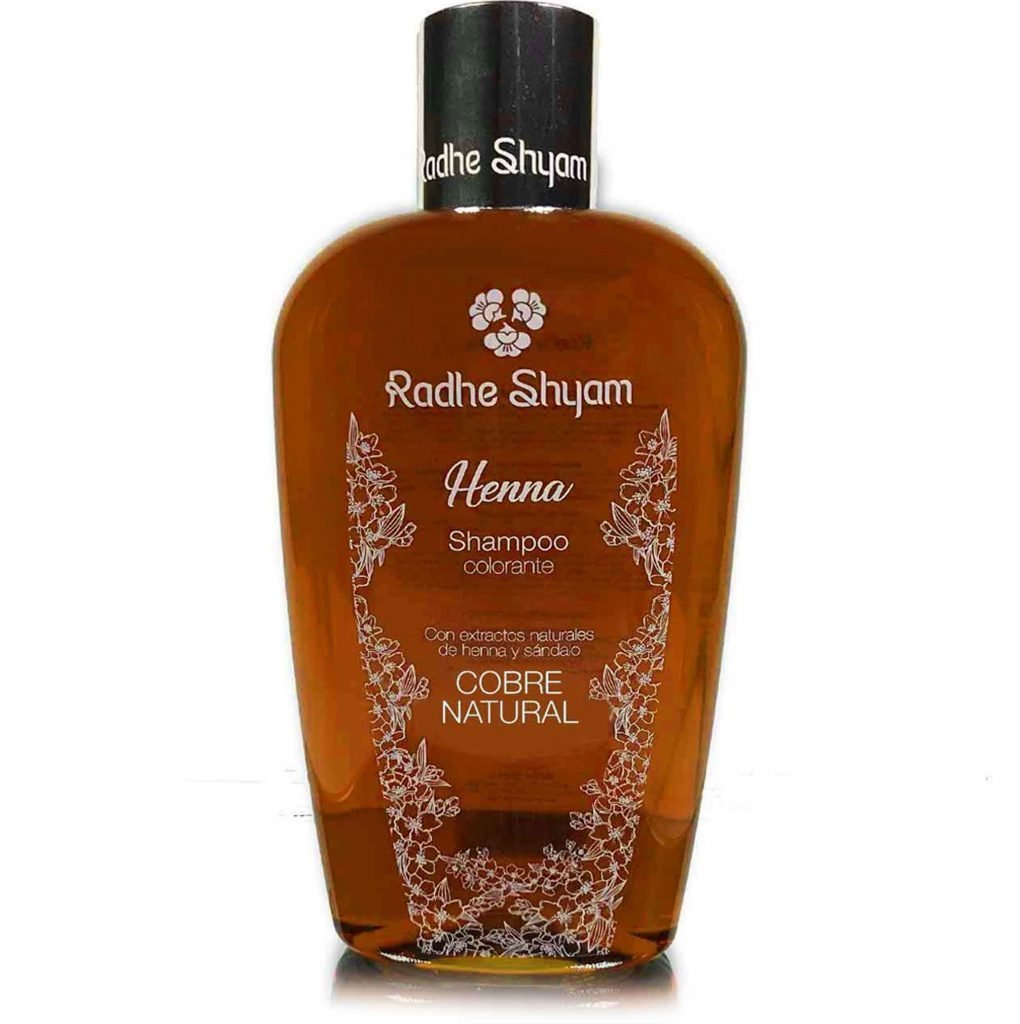 Copper Color Henna Shampoo 250cc and 400cc