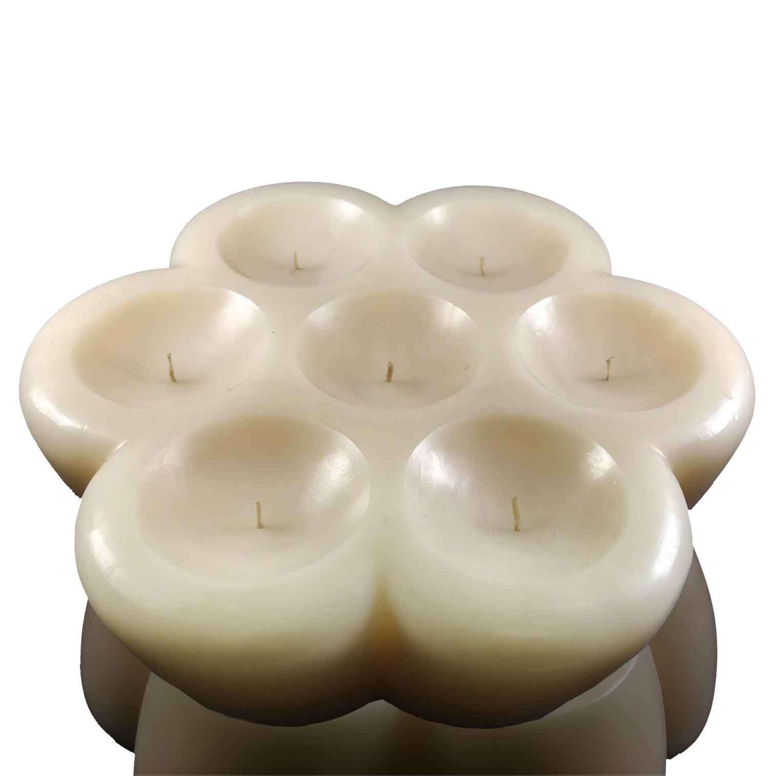 Agra Large Ivory Candle Alfb07-L