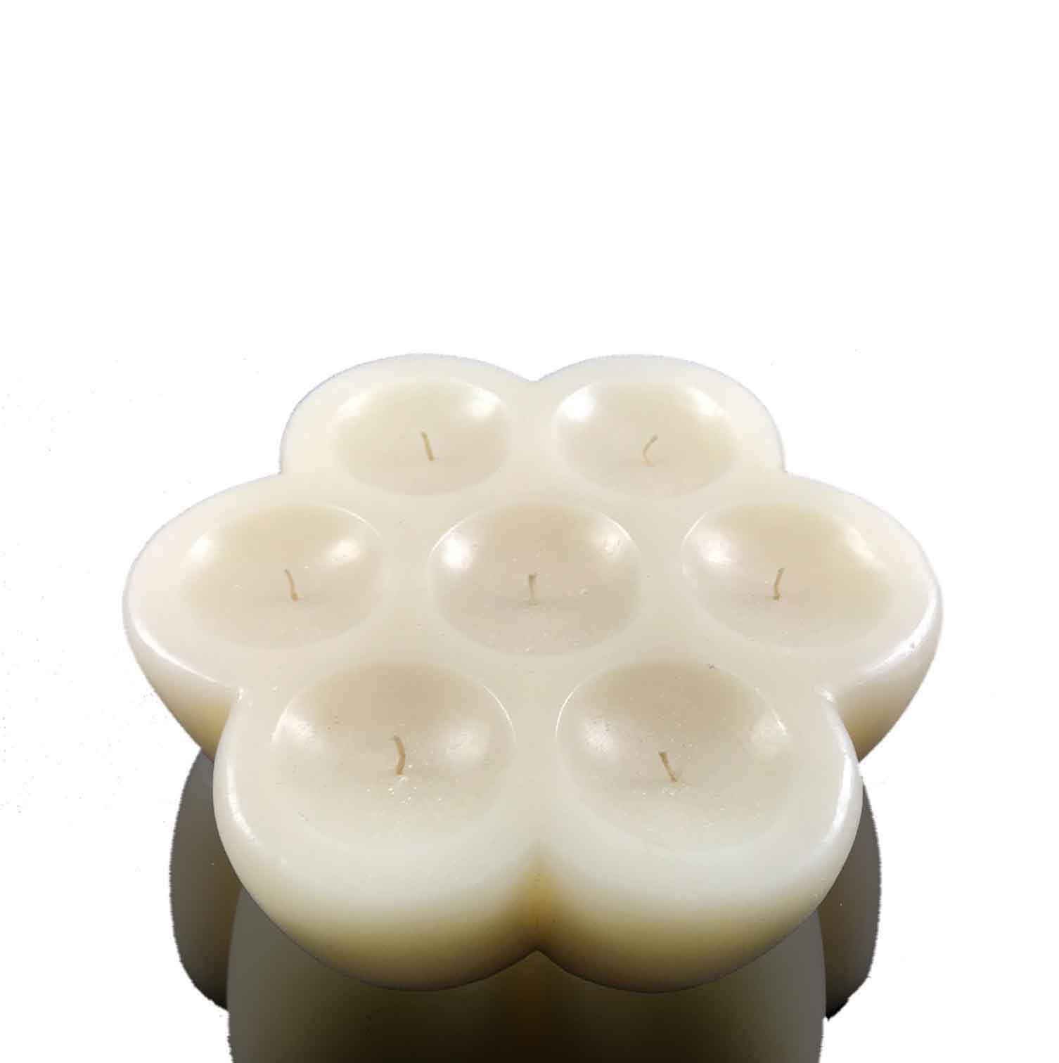 Agra Medium Ivory Candle Alfb07-M