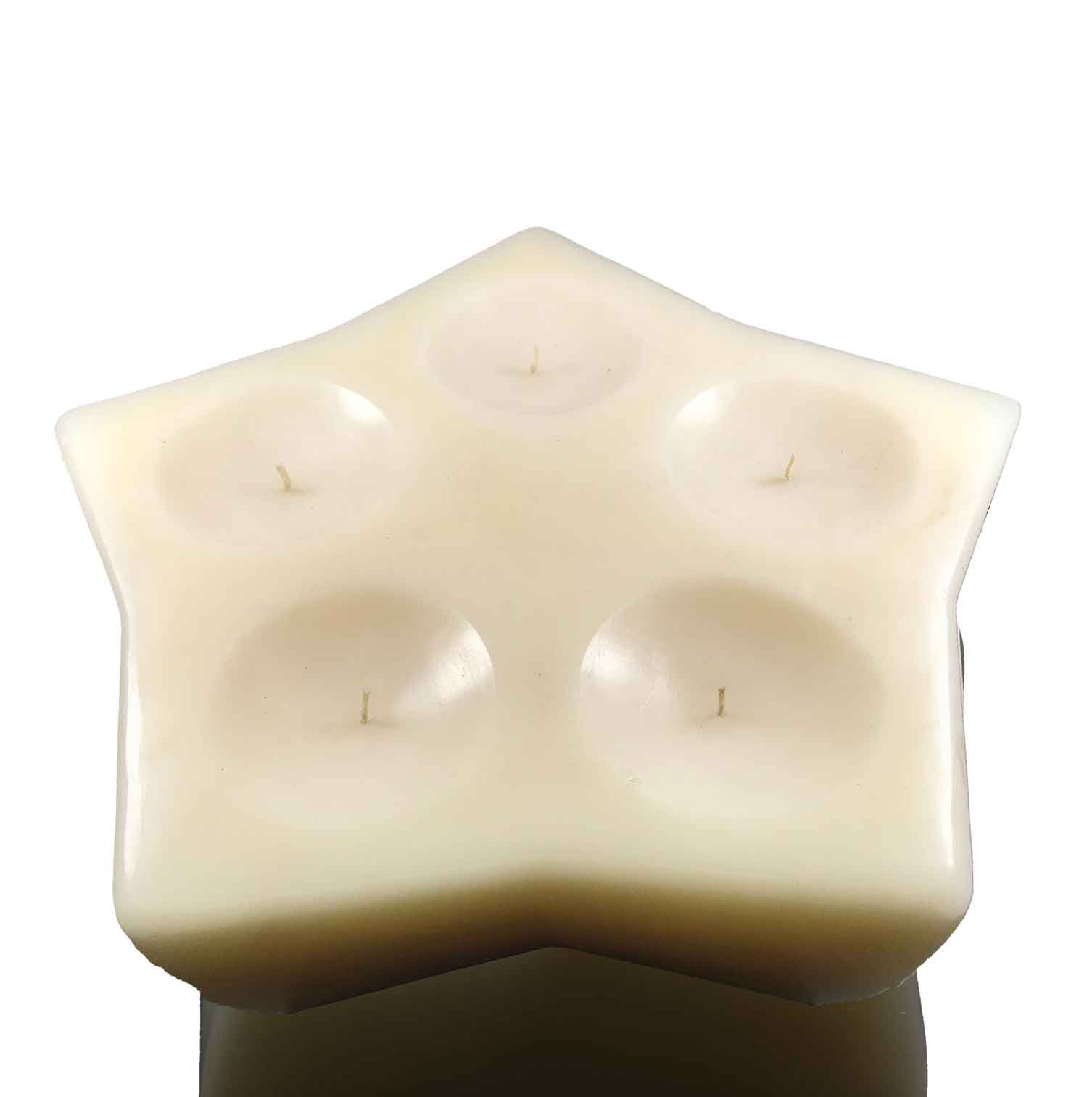 Ivory Star Candle Alsb05-L