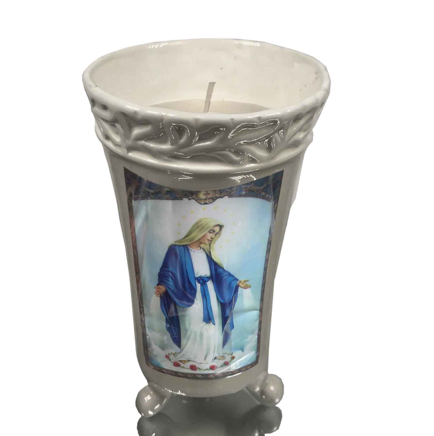 Virgin of Lourdes Candle Dt510174C